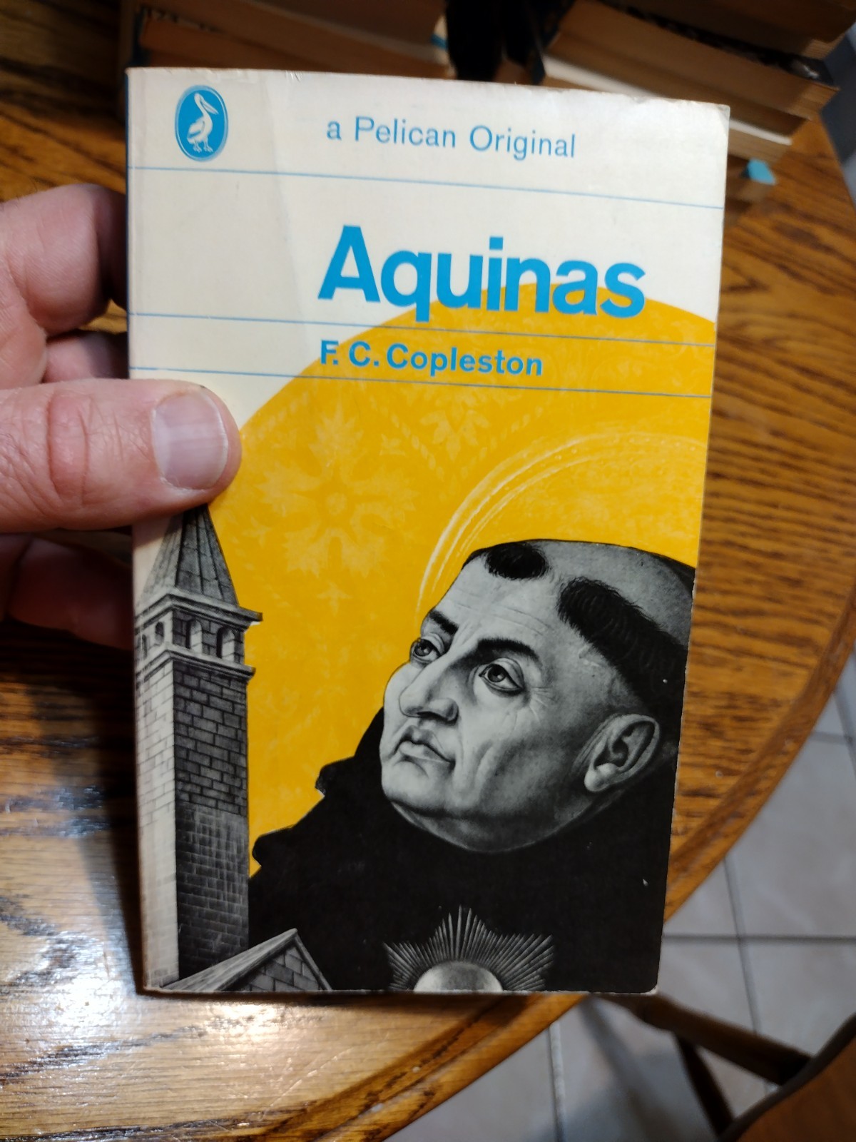 Aquinas A Pelican Original by F.C. Copleston 1975 272 pages Fair to Good Conditi