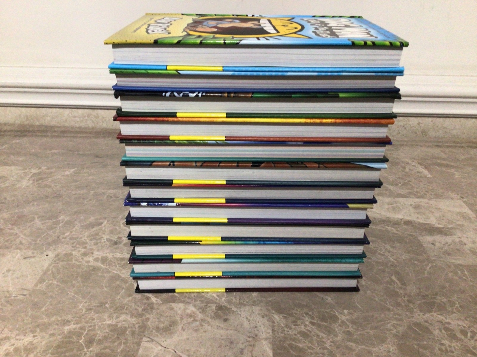 Lot Of 12 Dog Man & Cat Kid Dav Pilkey Hardcover Books