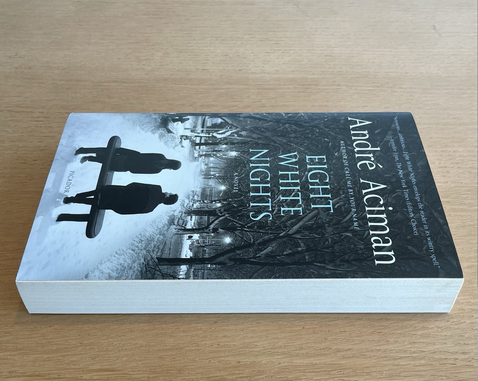 SIGNED Eight White Nights by André Aciman 1st Edition 1st Print (Picador) 2011
