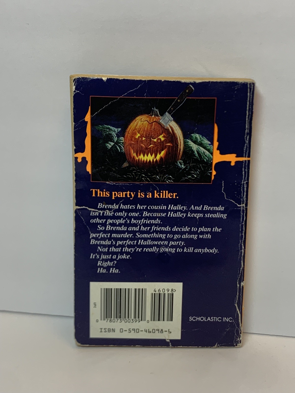 Halloween Night by R.L Stine Vintage YA Horror Paperback 1993 Trick Or Treat