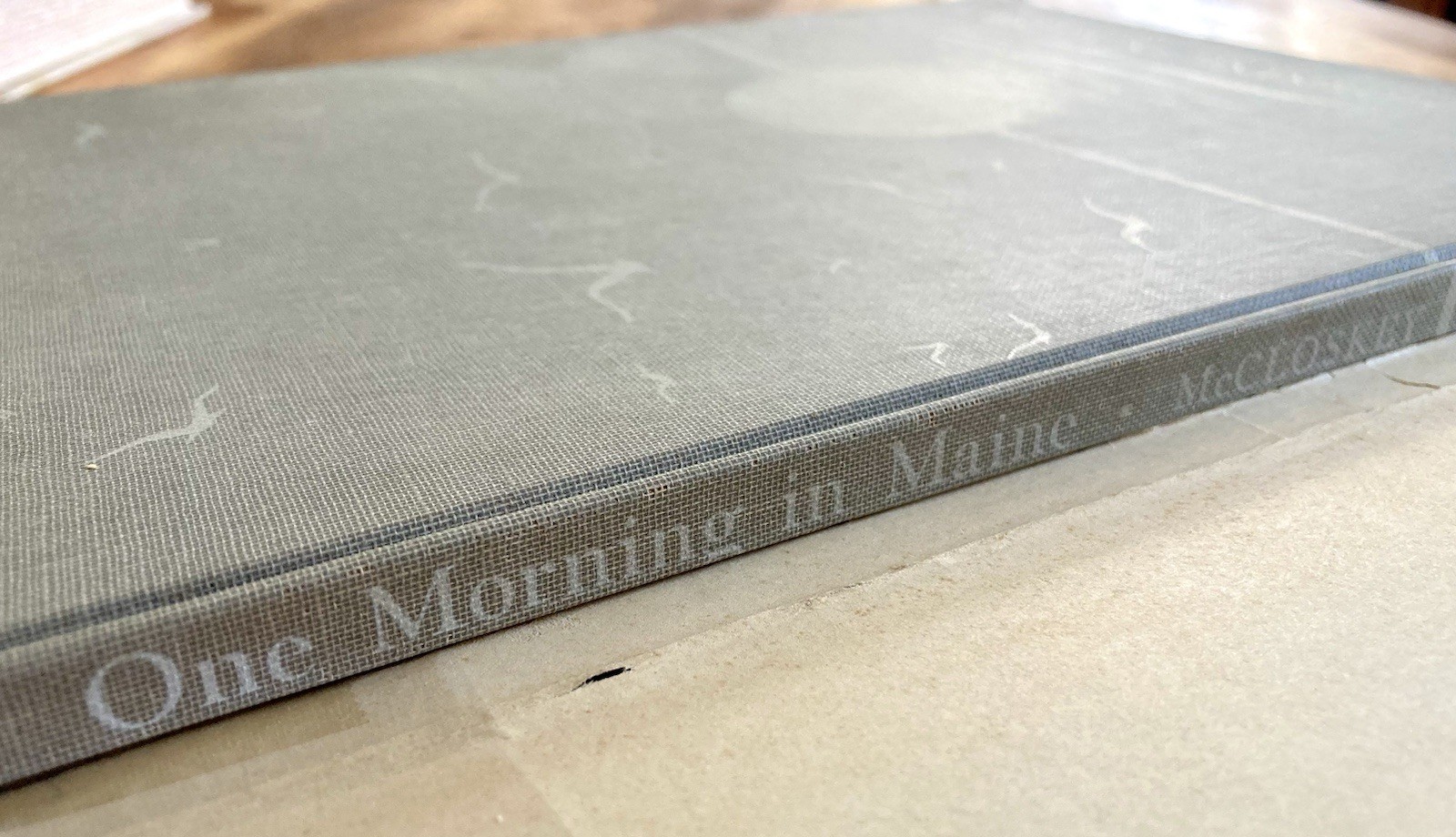 ONE MORNING IN MAINE by ROBERT McCLOSKEY 1952 FIRST PRINTING HC/DJ NEW ENGLAND