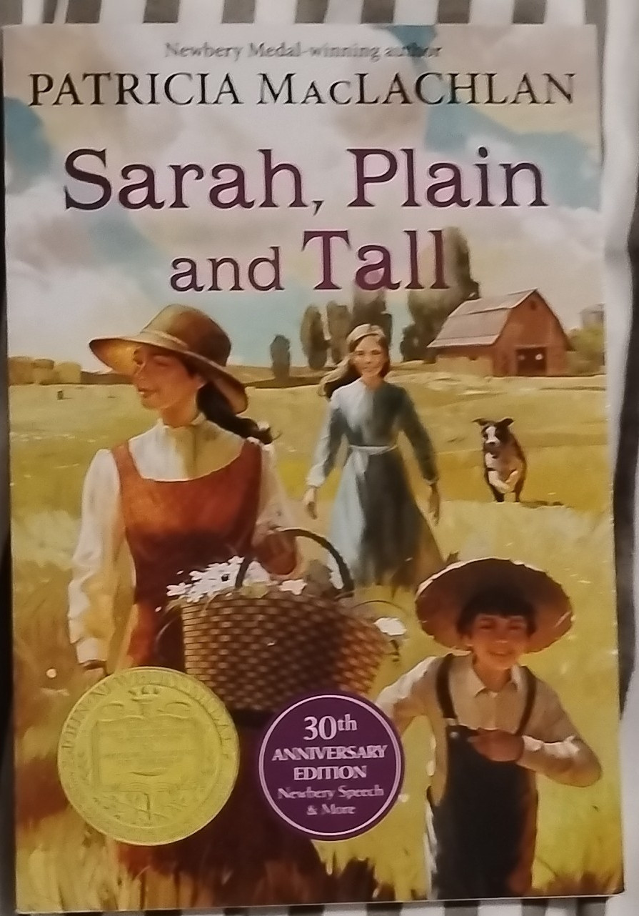 Sarah, Plain and Tall by Patricia MacLachlan Paperback 30th Anniversary Edition