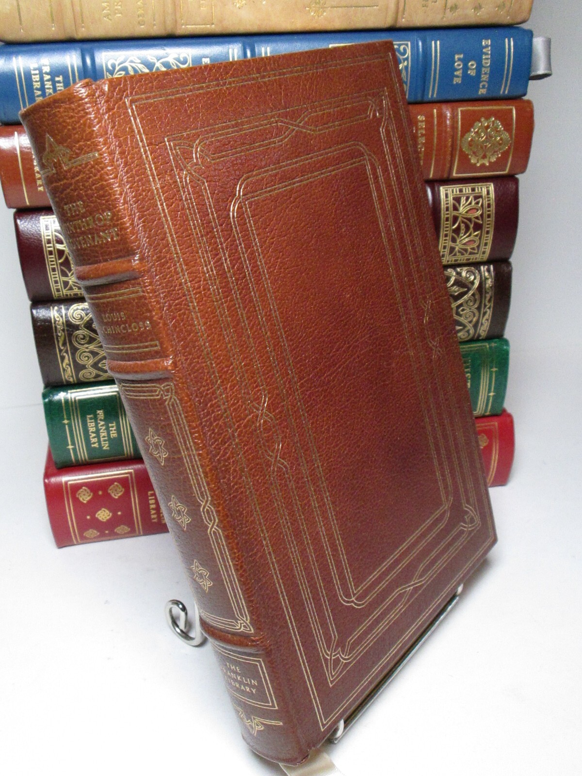 LOUIS AUCHINCLOSS The Winthrop Covenant Franklin Library Book Leather 1stEd 1976