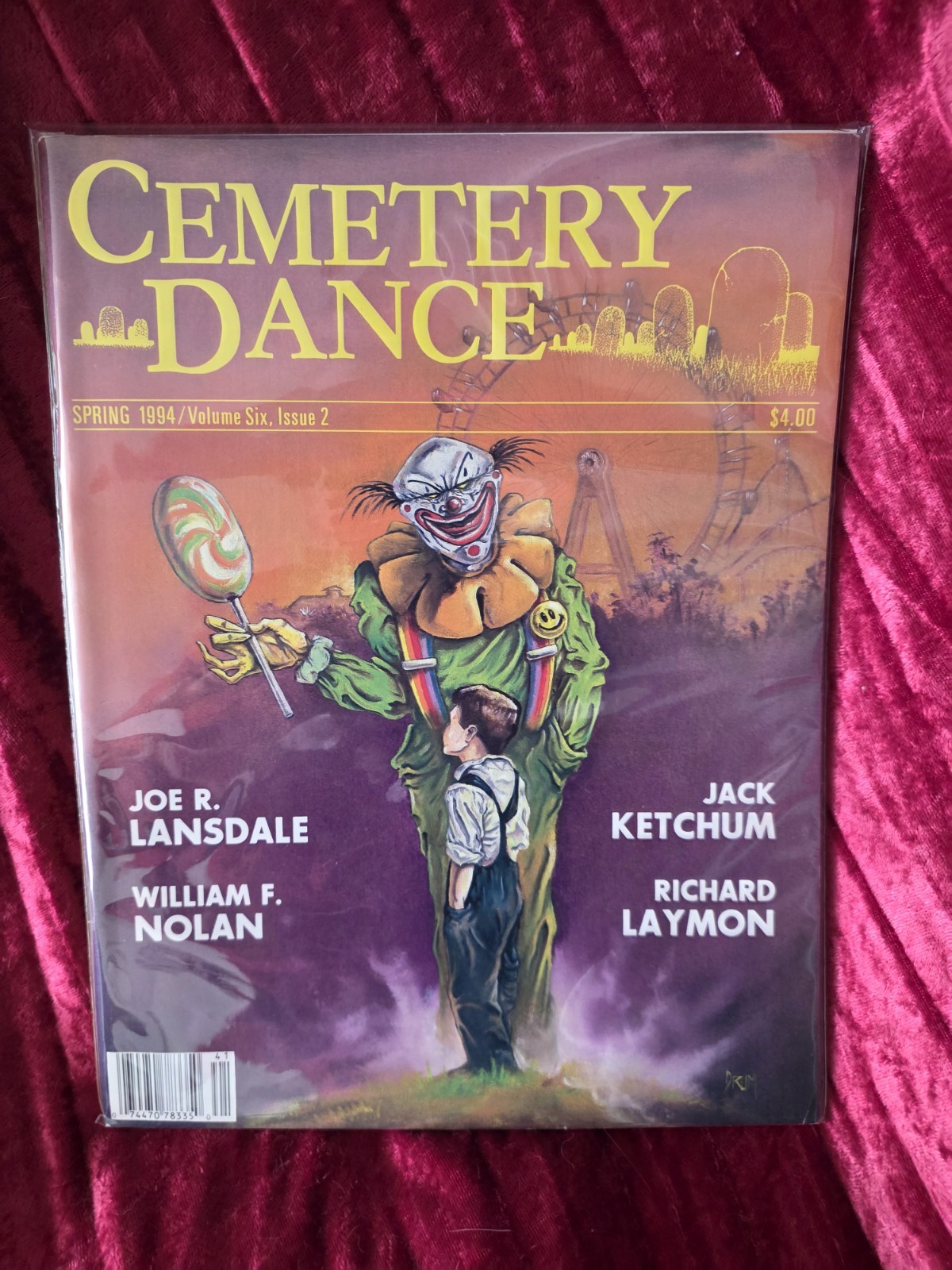 Cemetery Dance Magazine #20 Spring 1994 Volume 6 Issue 2 Bagged Boarded VG