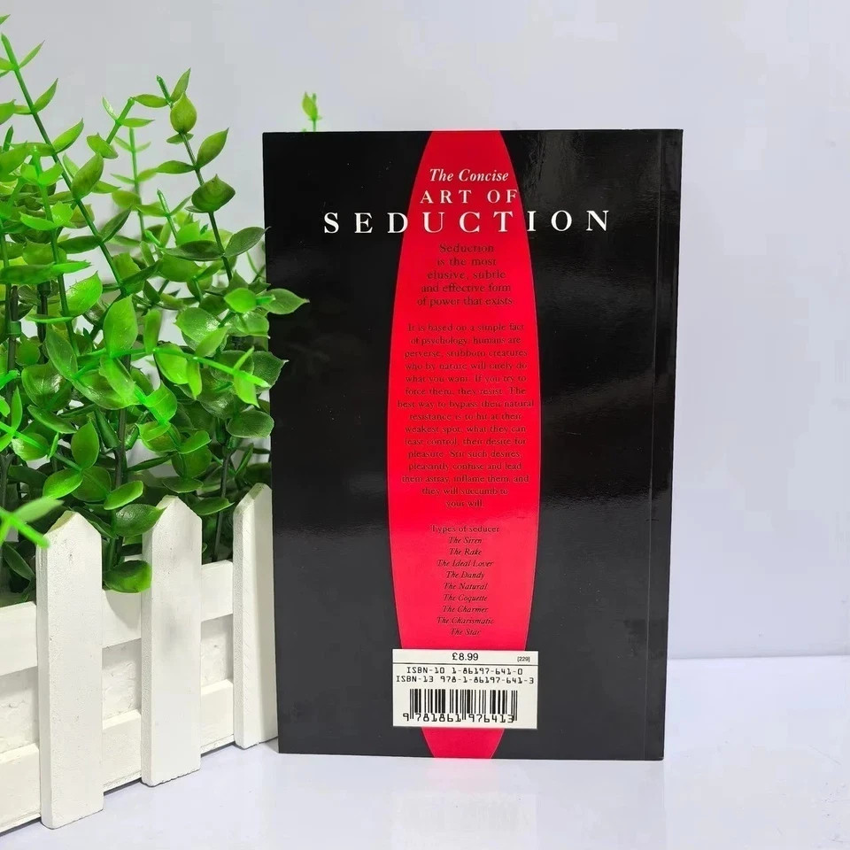 The Art of Seduction by Robert Greene Paperback Book Dating & Power Guide