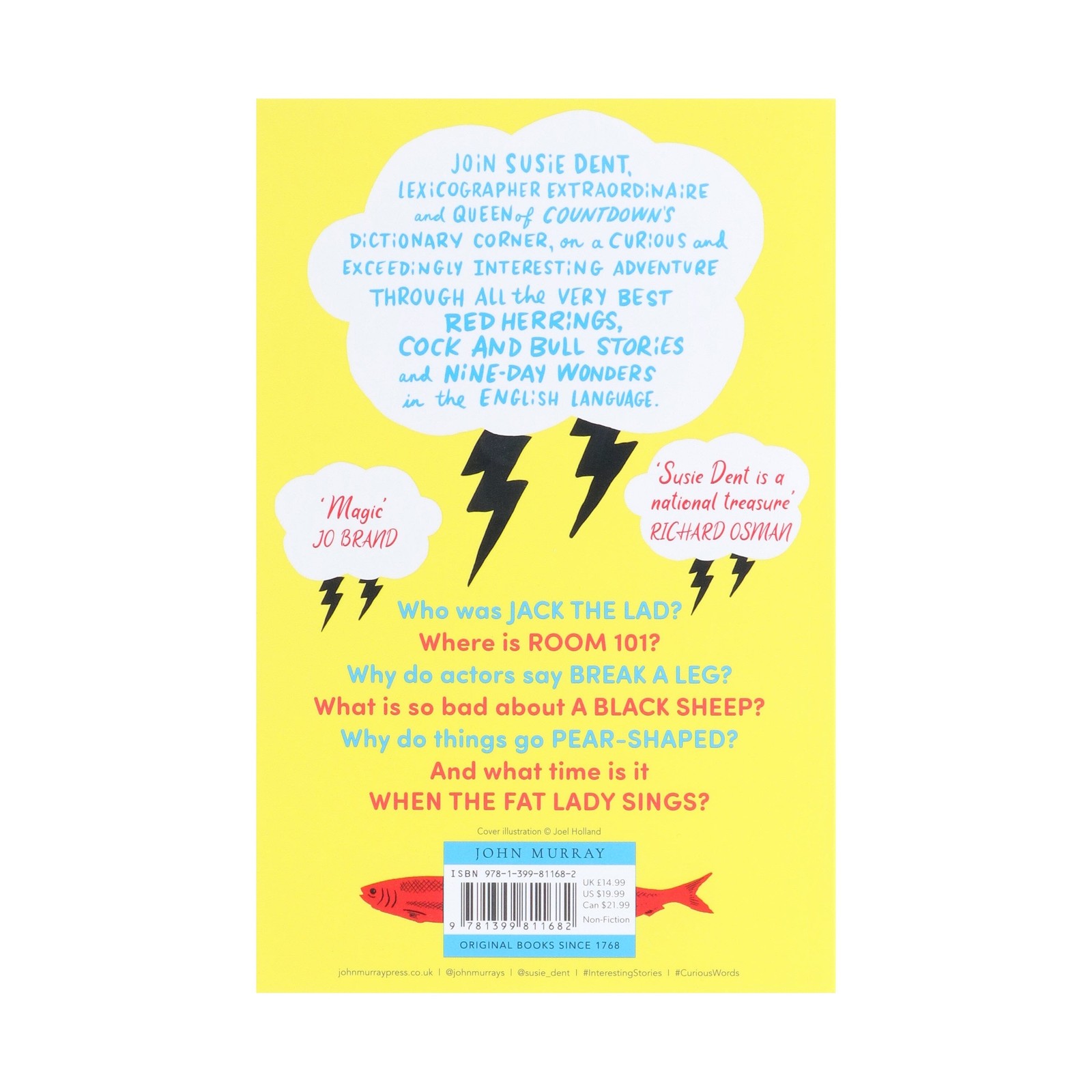 Interesting Stories about Curious Words by Susie Dent – Non Fic – PB