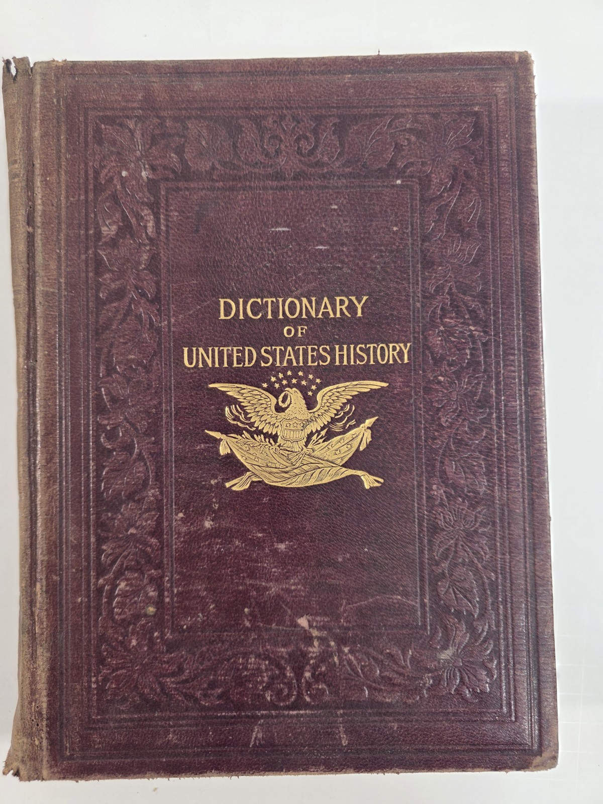 Dictionary Of United States History 1897 By J Franklin Jameson