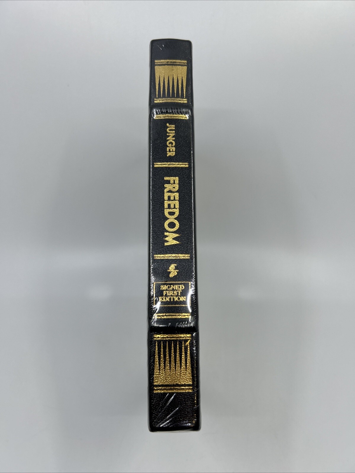 EASTON PRESS Freedom Sebastian Junger SIGNED First 1st Leather Bio SEALED