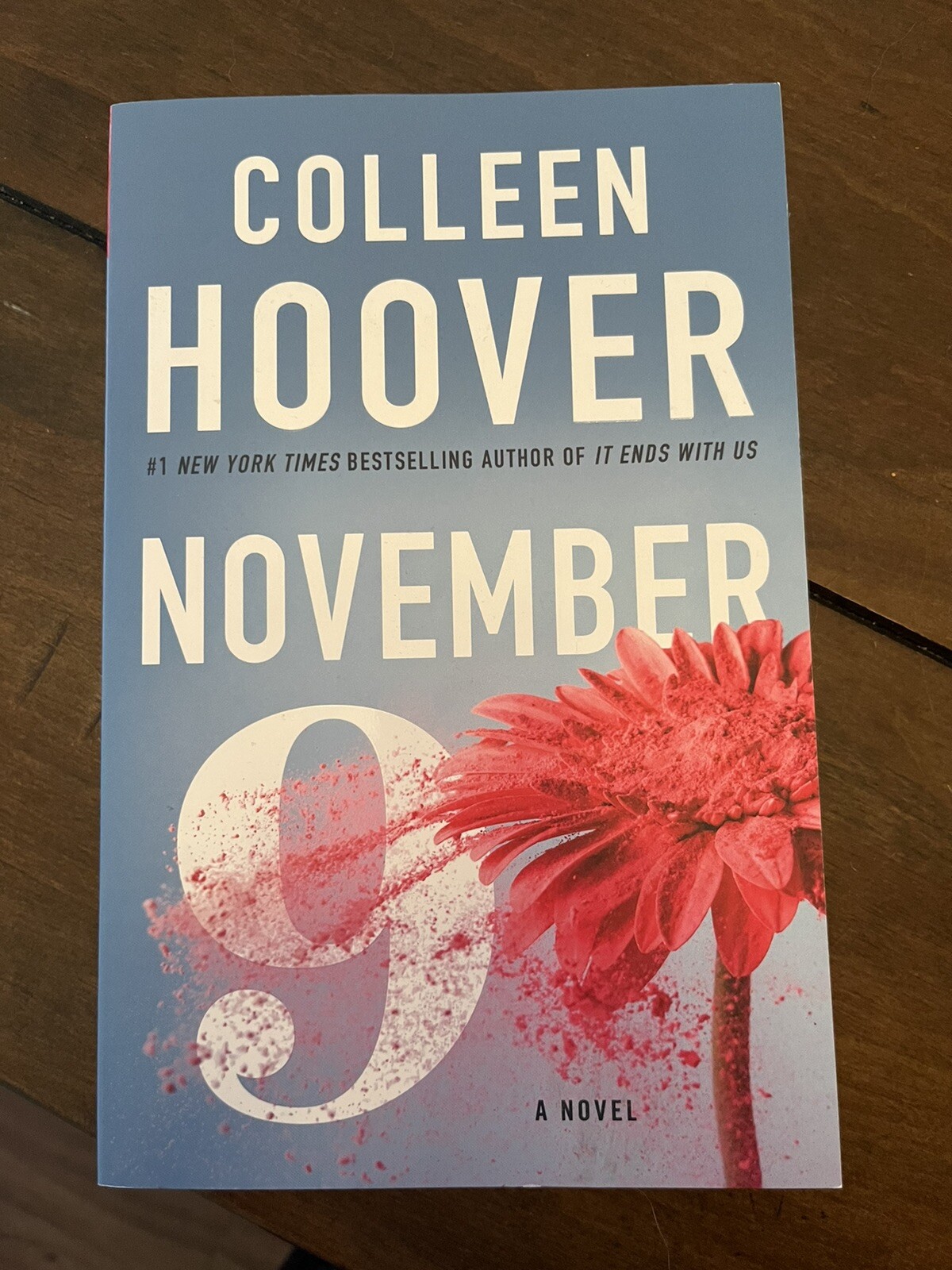November 9 : A Novel by Colleen Hoover (English, Paperback) USA ITEM