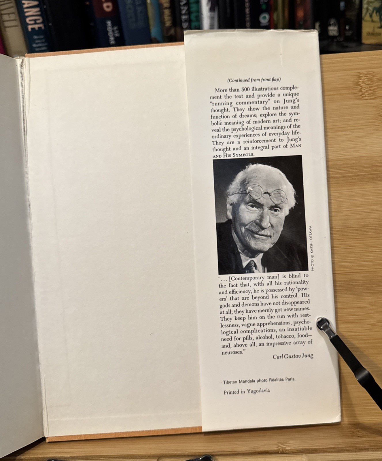 Man and His Symbols – Carl G Jung (Hardcover) 1964 True First Edition/1st Print