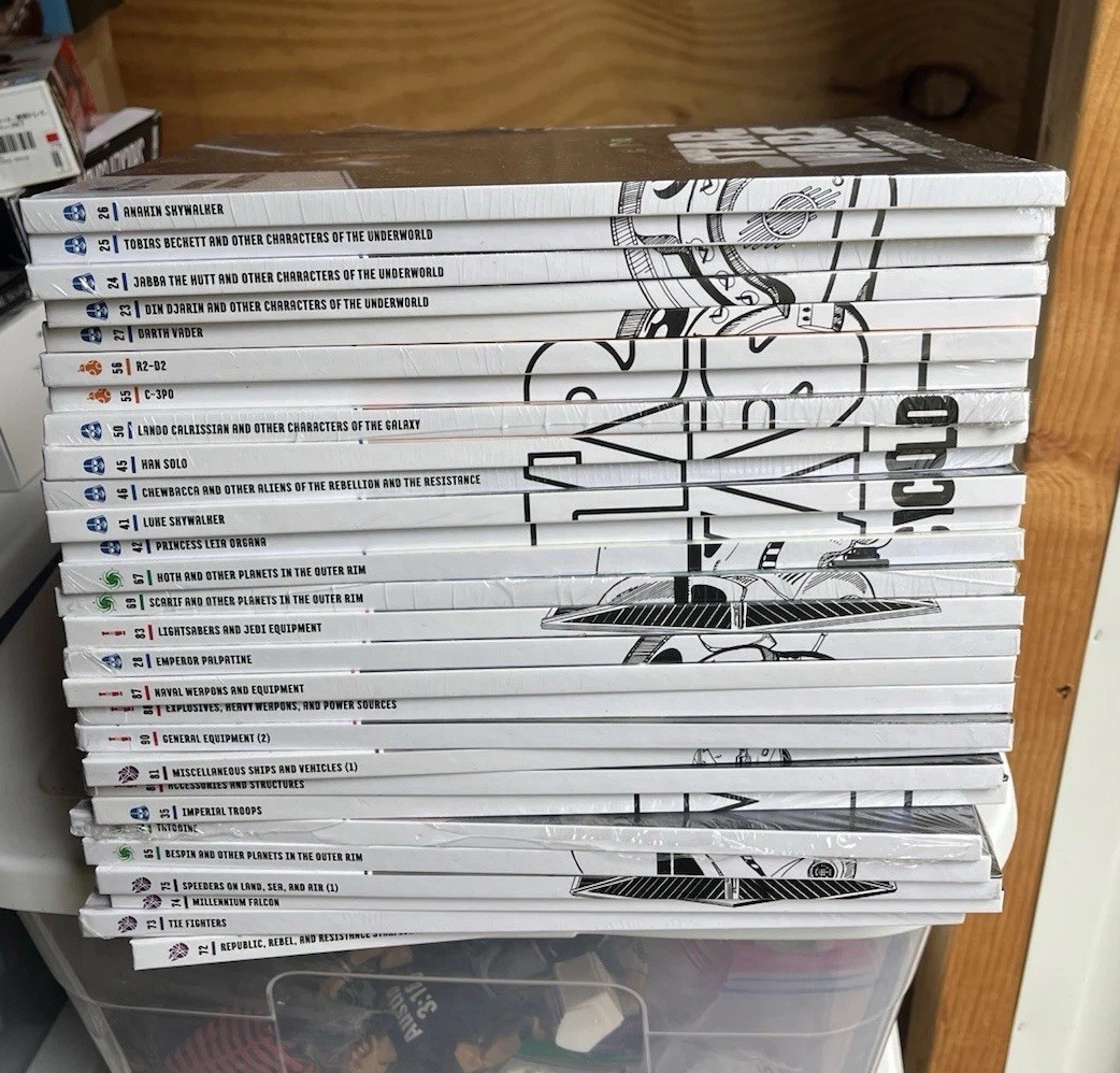 STAR WARS ENCYCLOPEDIA FANHOME LOT Of 28 VOLUME New Sealed