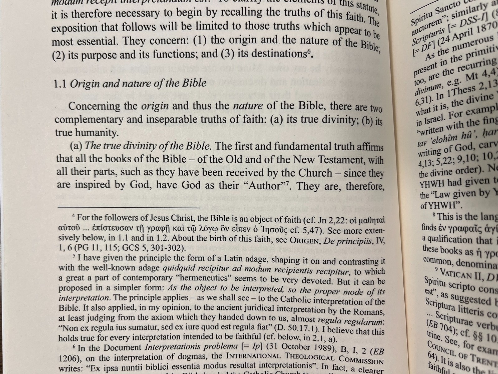 Catholic Biblical Interpretation – SCARCE BOOK – classic, comprehensive THEOLOGY