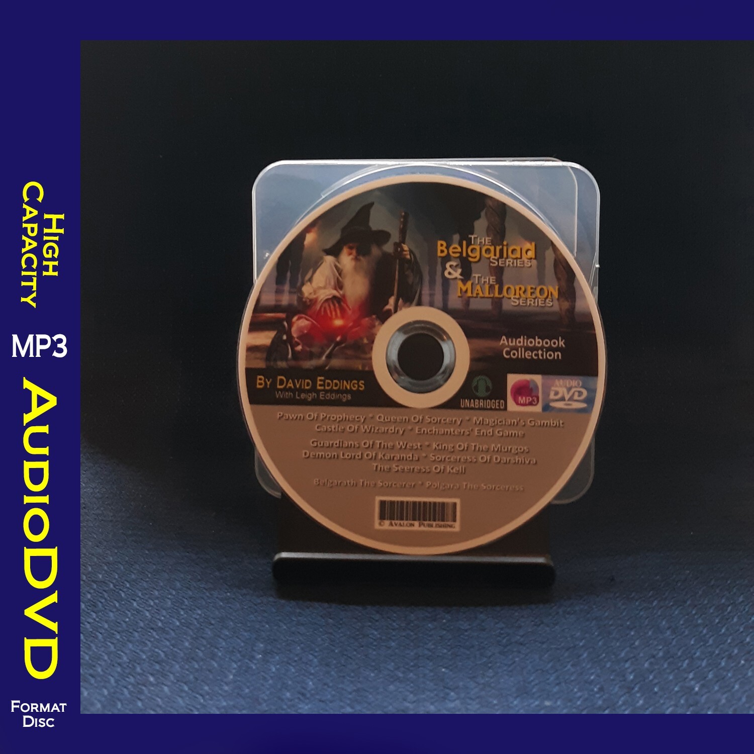 The BELGARIAD & MALLOREON Series By David Eddings – 12 MP3 Audiobook Collection
