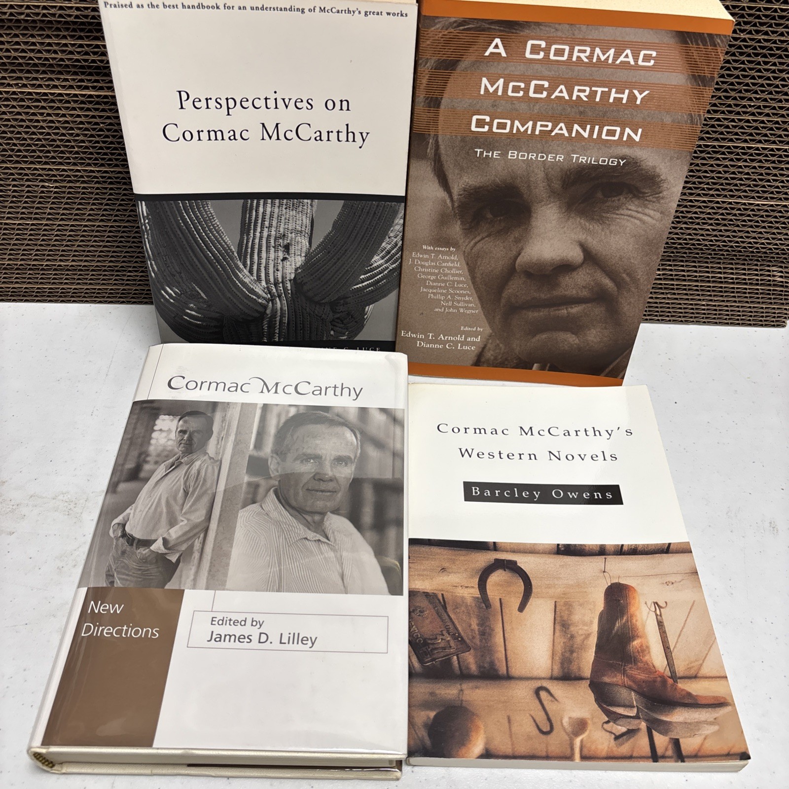 Cormac McCarthy New Directions – Lilley 1st ed. HC/DJ + 3 PBs Lit. Criticism