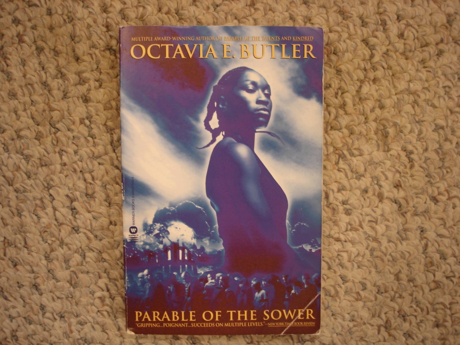 Parable Of The Sower Octavia E. Butler trade paperback 2000 Aspect Warner Bros.