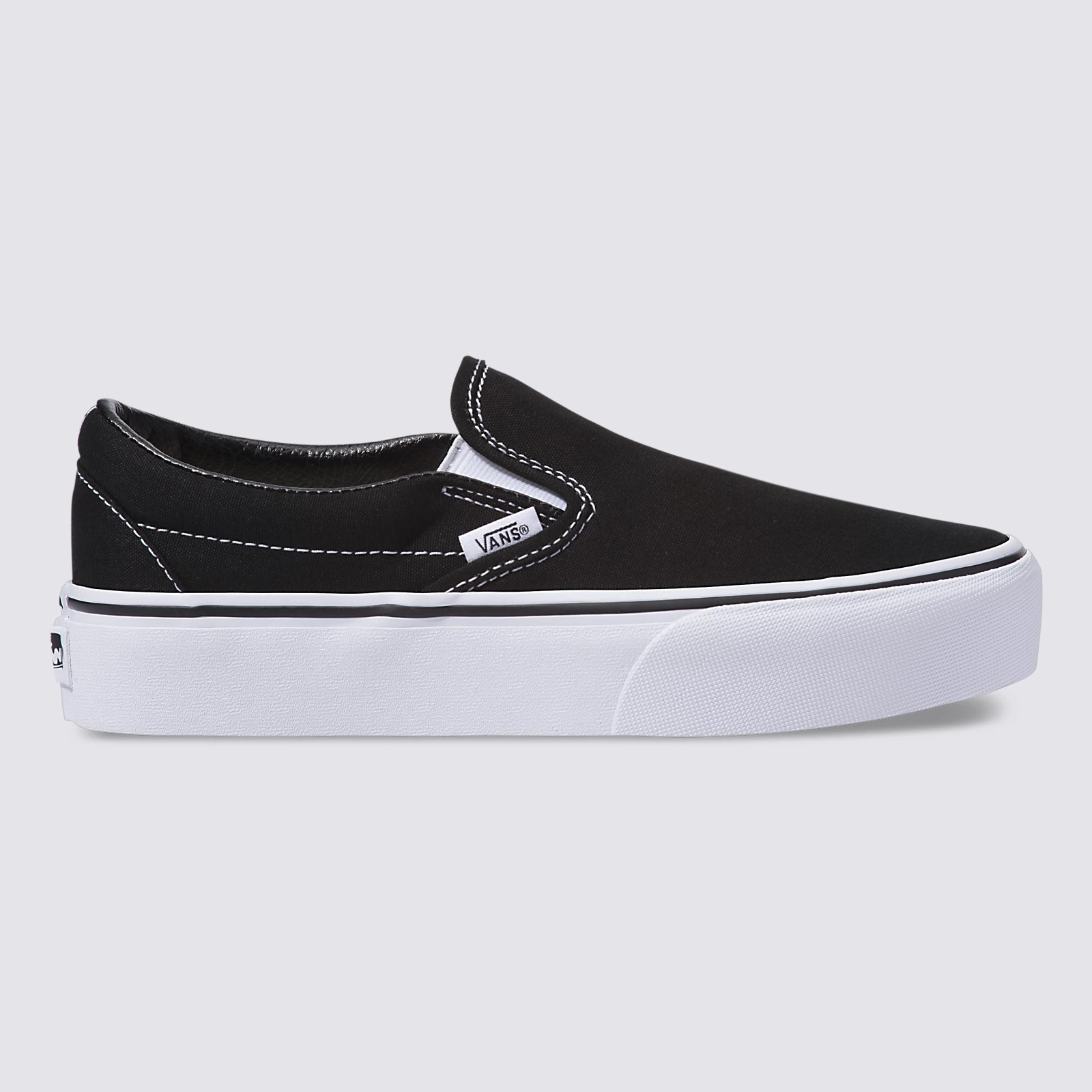 Vans UA Classic Slip-On Platform Shoe Black VN00018EBLK