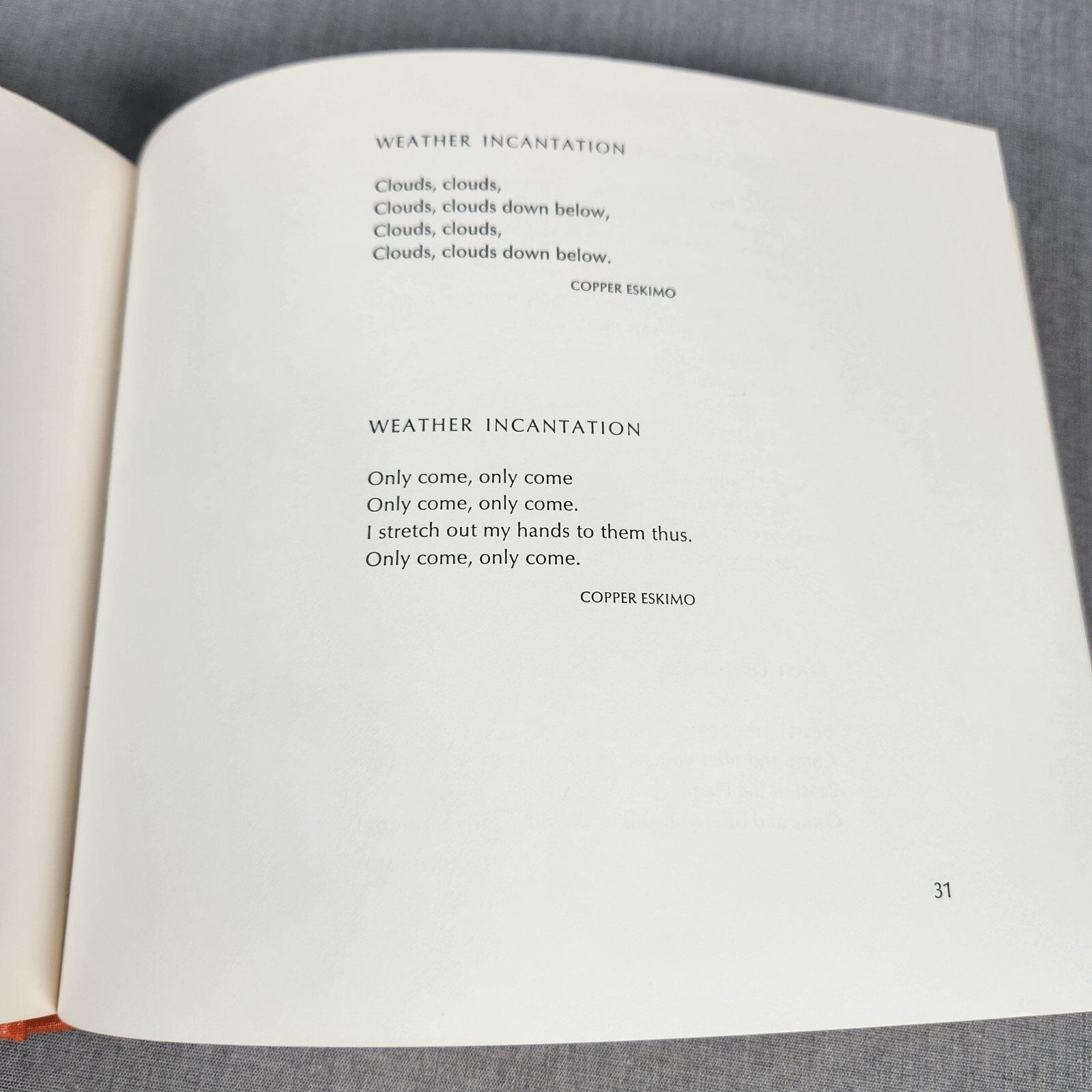 I Breathe a New Song Poems of the Eskimo 1971 Ed Richard Lewis FIRST Printing
