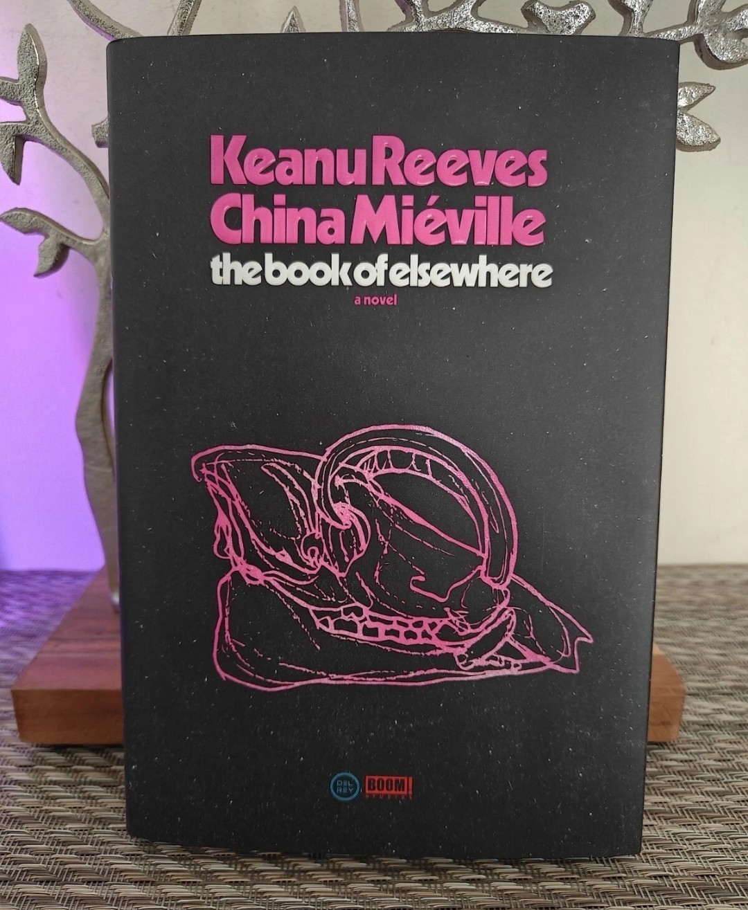SIGNED Keanu Reeves Autographed Book – The Book of Elsewhere: A Novel