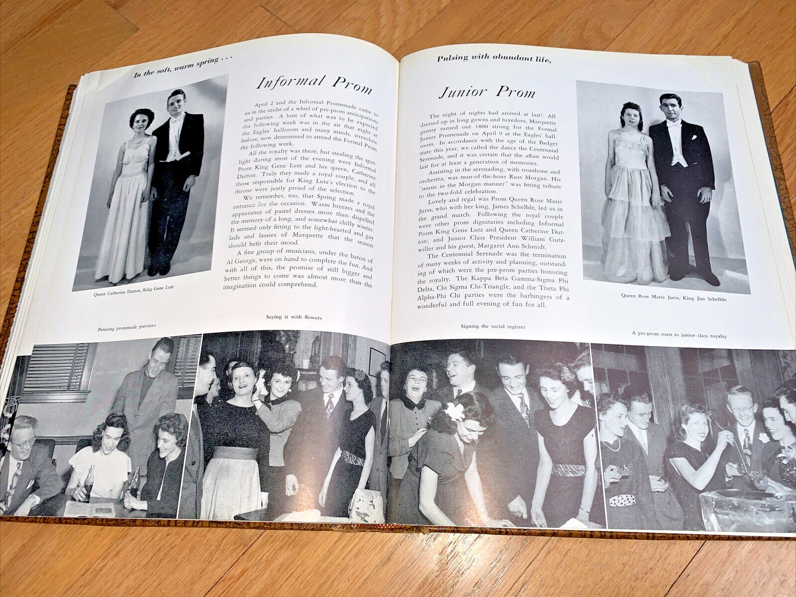 1948 MARQUETTE UNIVERSITY YEARBOOK, THE HILLTOP 336 Pages – No Signatures