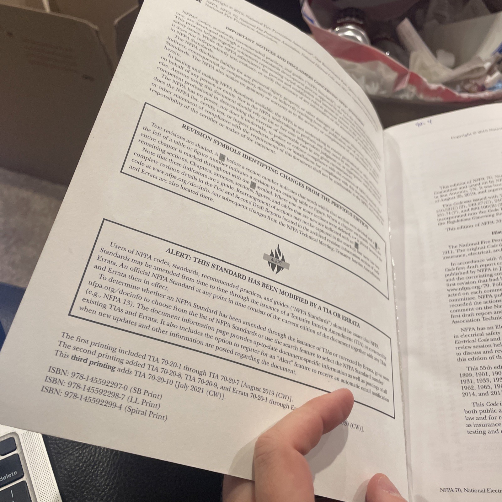 NFPA 70: National Electrical Code. 2020 Nec. Trade Paperback