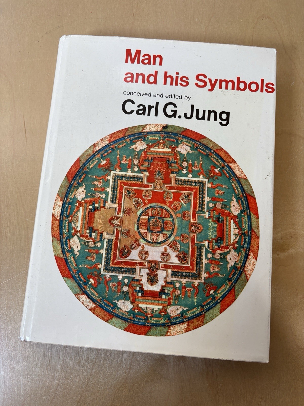Man and His Symbols Carl Jung HC / DJ – Doubleday Illustrated Psychology (1979)