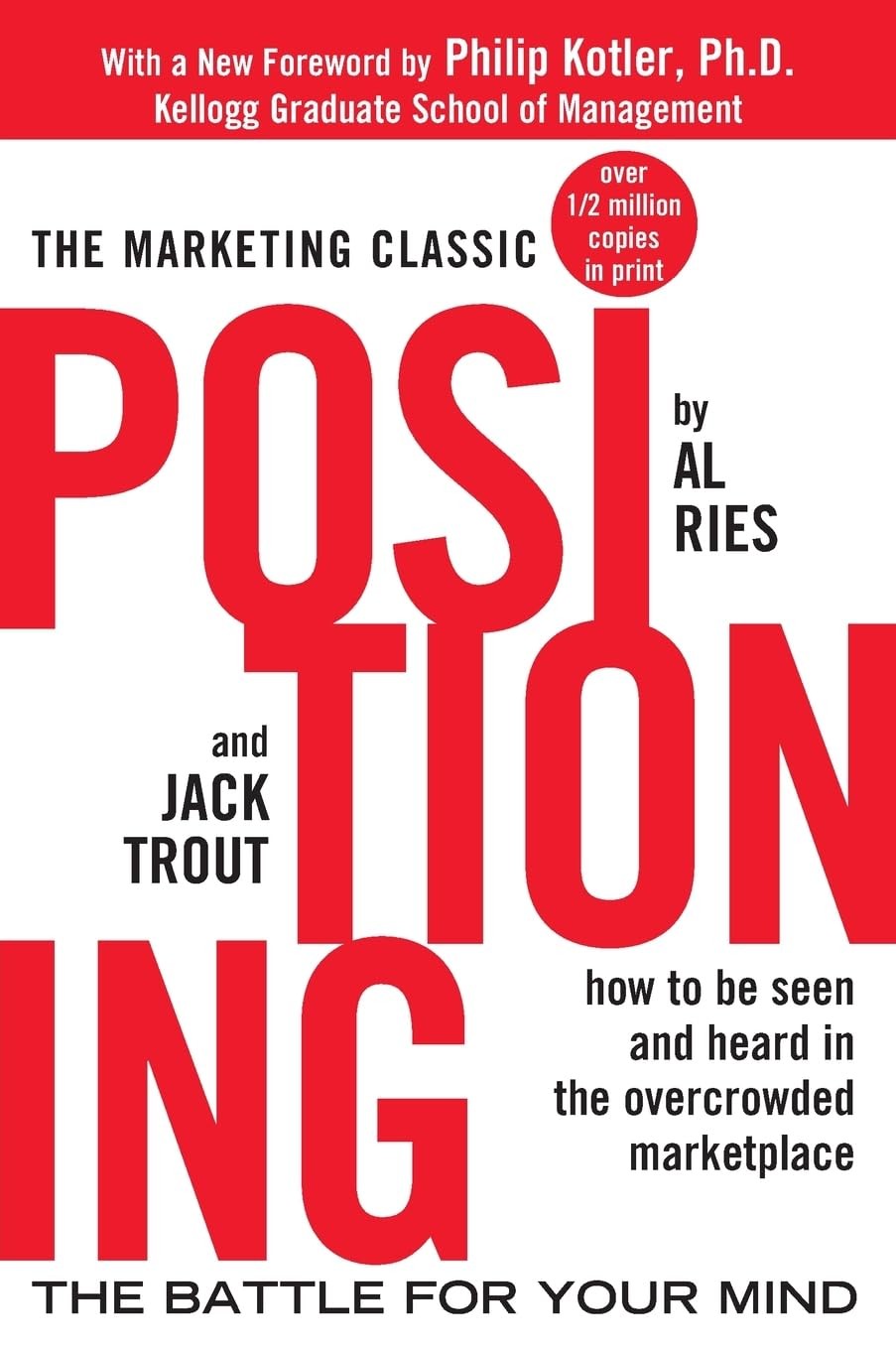 Positioning: The Battle for Your Mind – paperback Al Ries|Jack Trout|Philip …