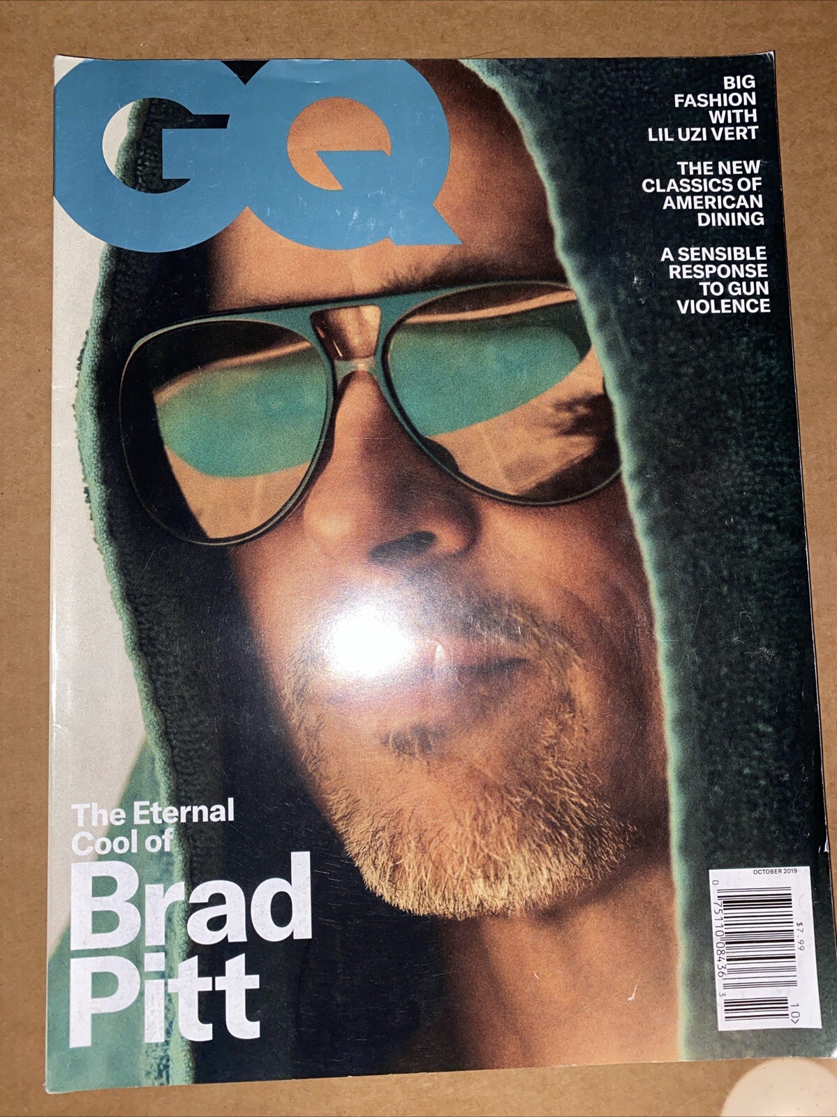 GQ Magazine OCTOBER 2019 THE EXTERNAL COOL OF BRAD PITT AND MORE 126 PAGES