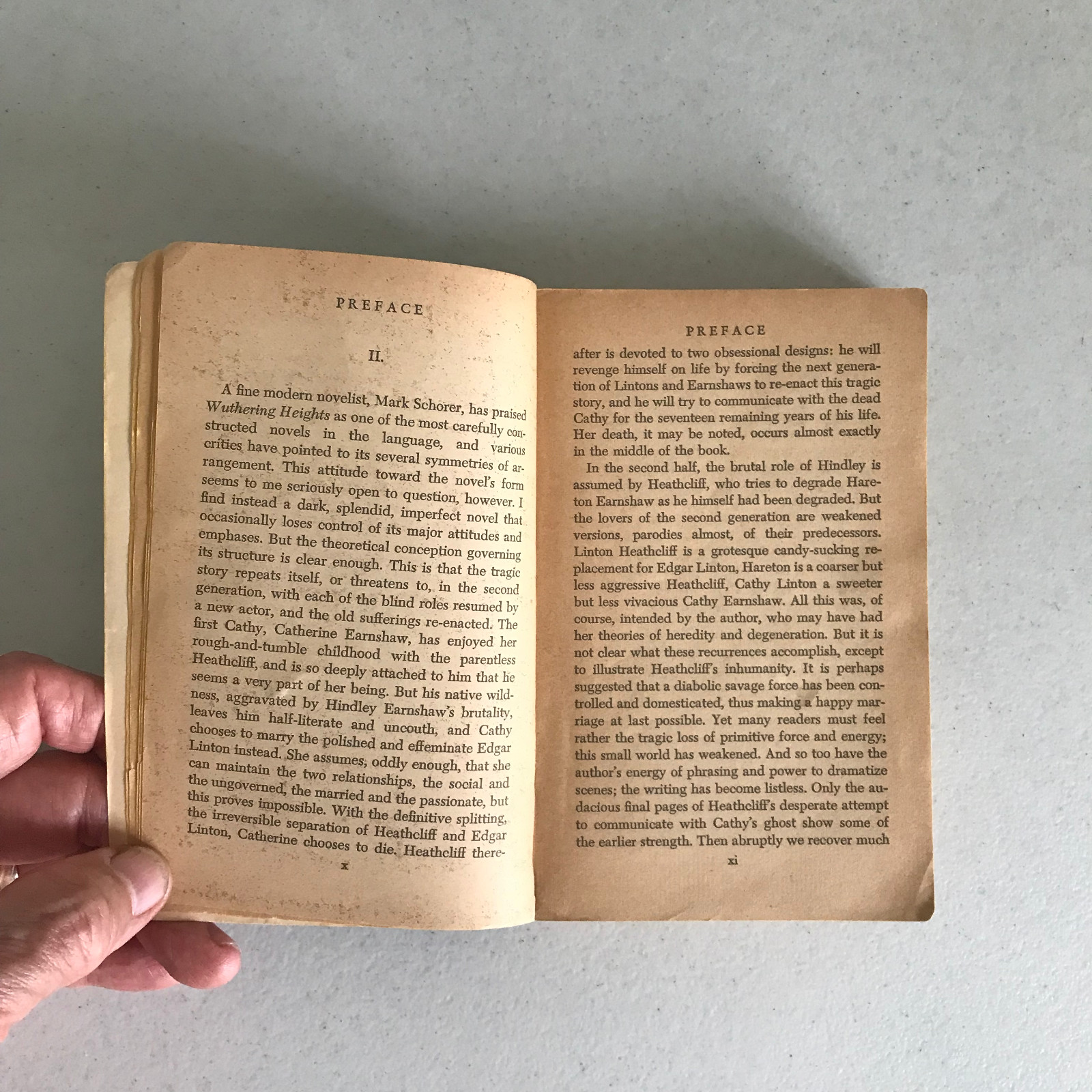 Wuthering Heights by Emily Bronte Vintage A Washington Square Press Paperback