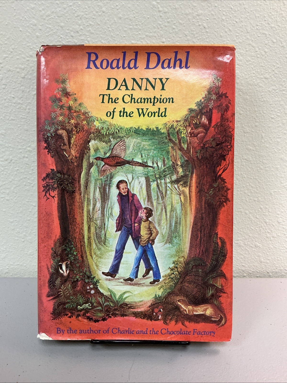“Danny The Champion Of The World” Roald Dahl 1st US Edition 1st Print 1975 HC DJ