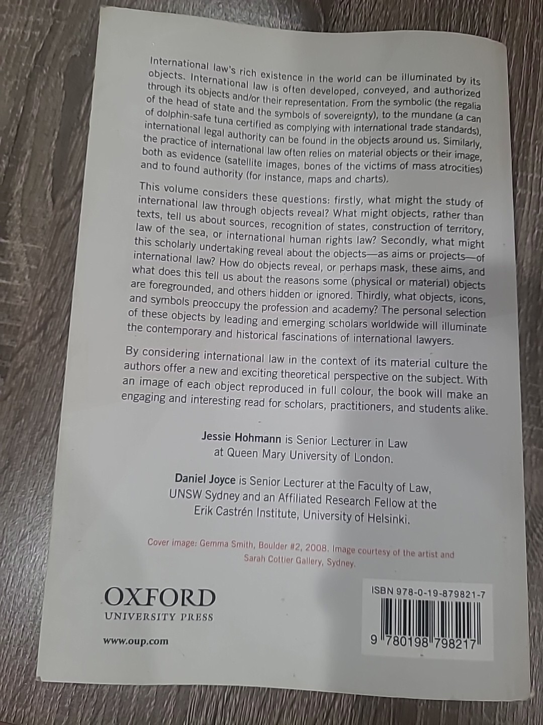 International Law’s Objects, Paperback by Hohmann, Jessie (EDT); Joyce, Danie…
