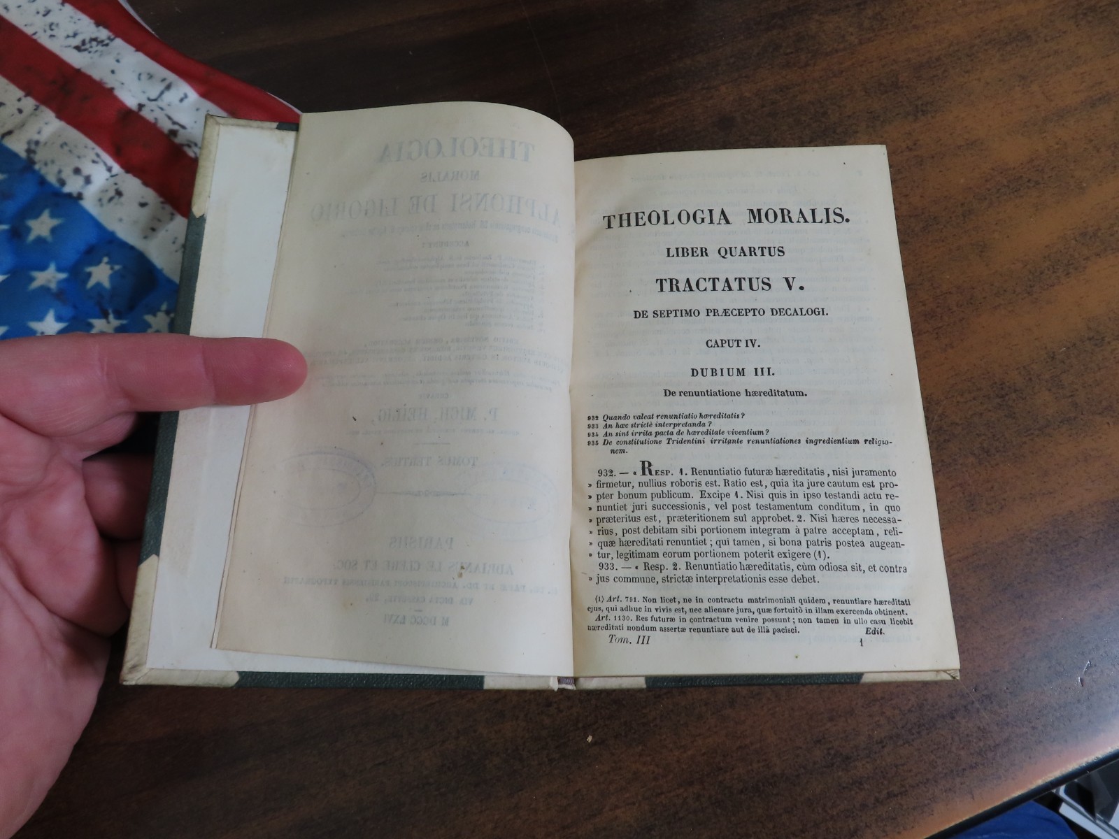 Theologia Moralis S Alphonsi De Ligorio 1866 Sancti St 7 Books in 5 Volumes
