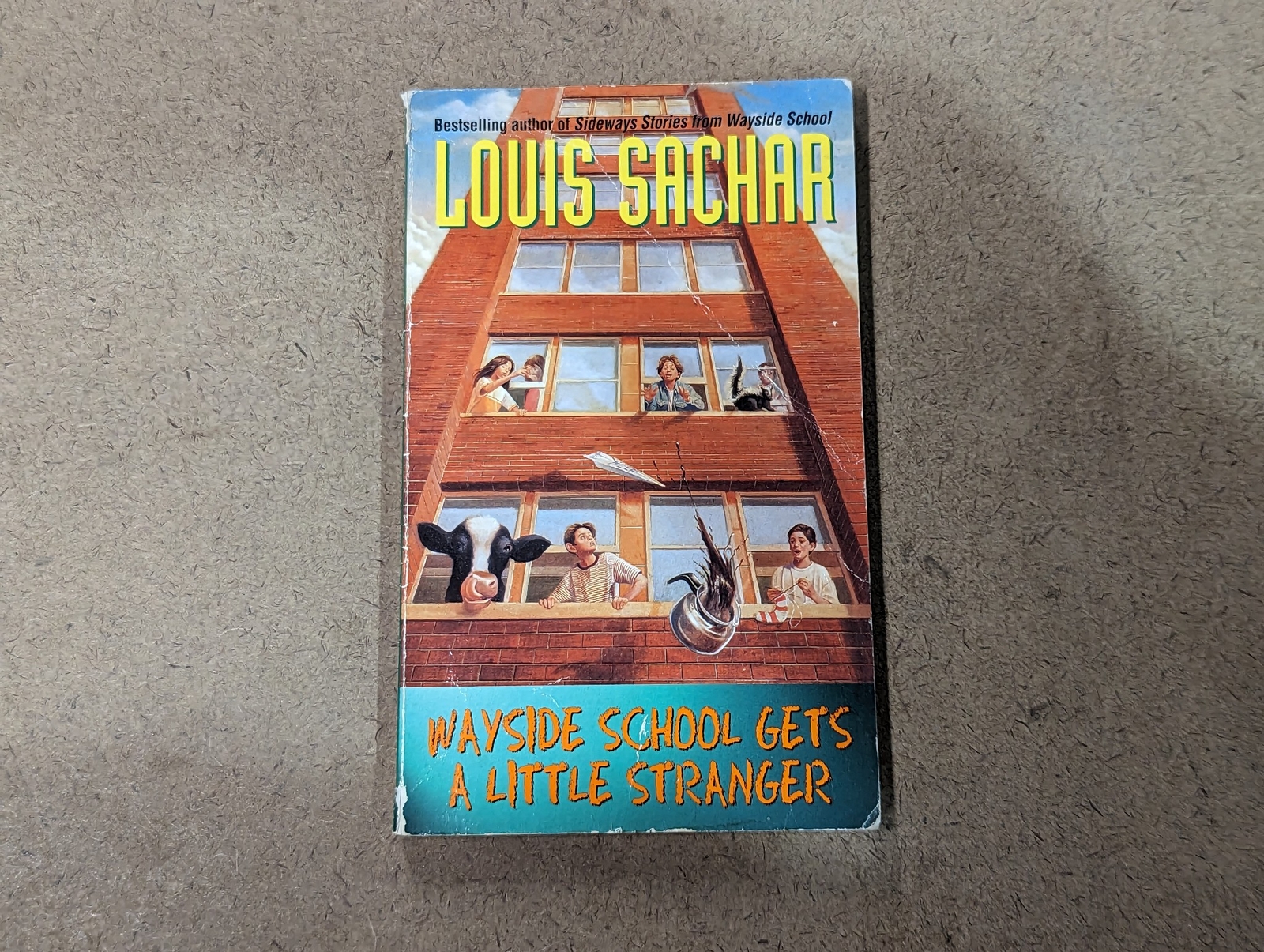 Lot of 3 Wayside School Books by Louis Sachar, Scholastic Paperback