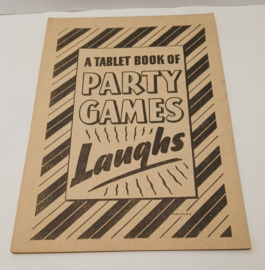 1940’s Lot of 3 Pencil Games Tablet Books Riddles Mazes Pencil Play
