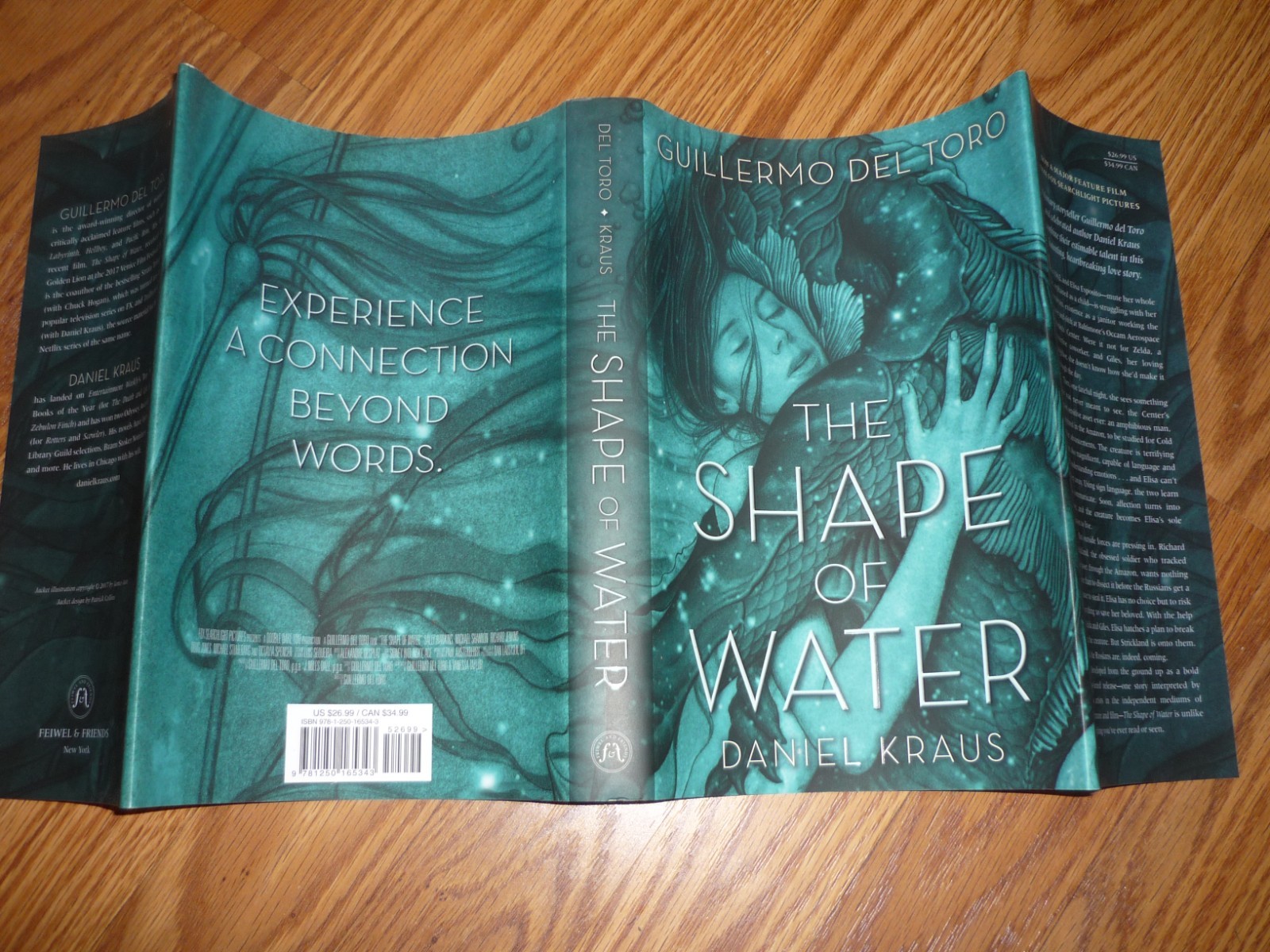 The Shape of Water by Guillermo Del Toro & Daniel Kraus 1st Ed. 1st Print 2020