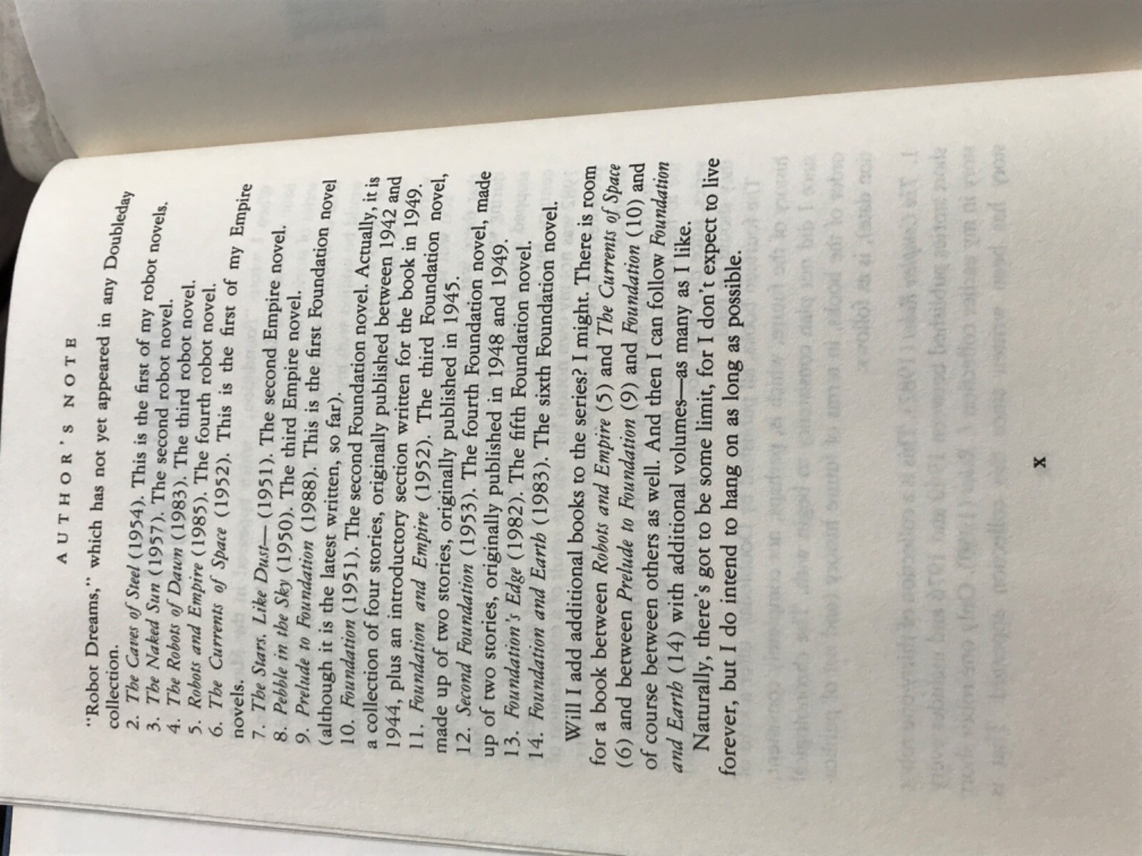 1988 Prelude To Foundation by Isaac Asimon book harcover 432 pages