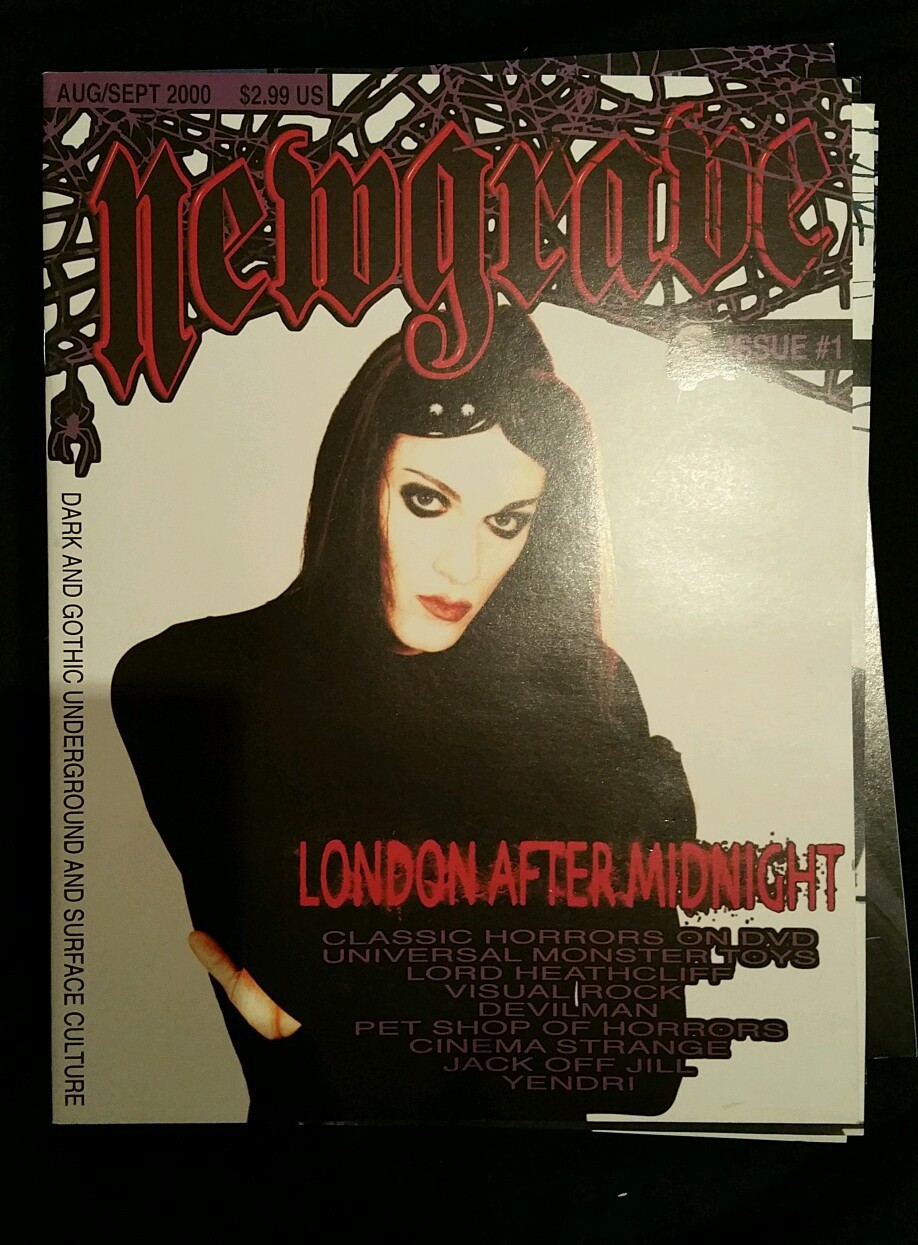 Newgrave 5 Magazines Goth Deathrock LAM Dir en Grey