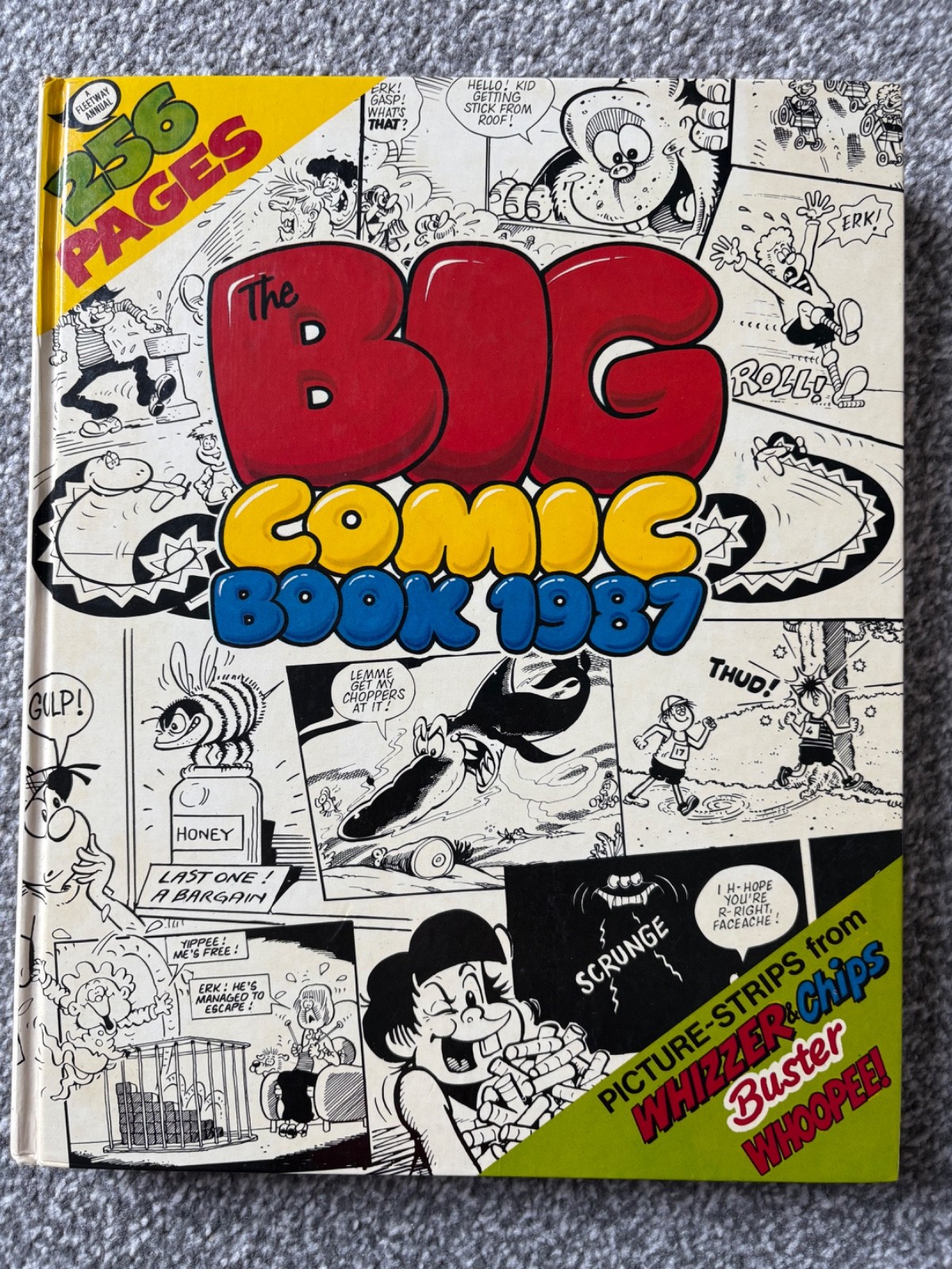THE BIG COMIC BOOK 1987 – BUSTER, WHIZZER AND CHIPS, WHOOPEE (1986) 256 PAGES