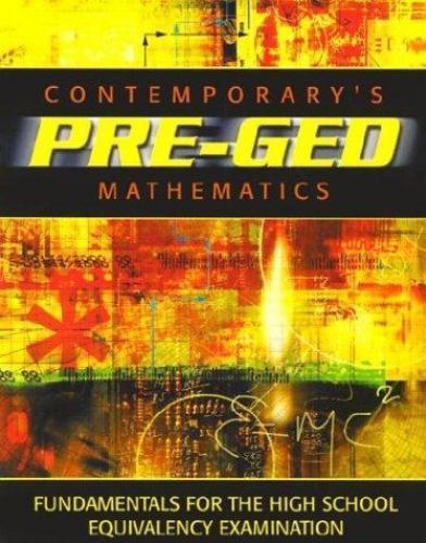 Contemporary’s Pre-Ged: Mathematics by McGraw-Hill Education
