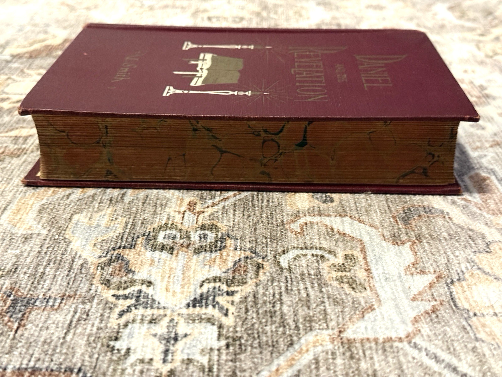 Daniel and the Revelation Prophecy Uriah Smith 1907 Hardcover SDA Adventist 🔥