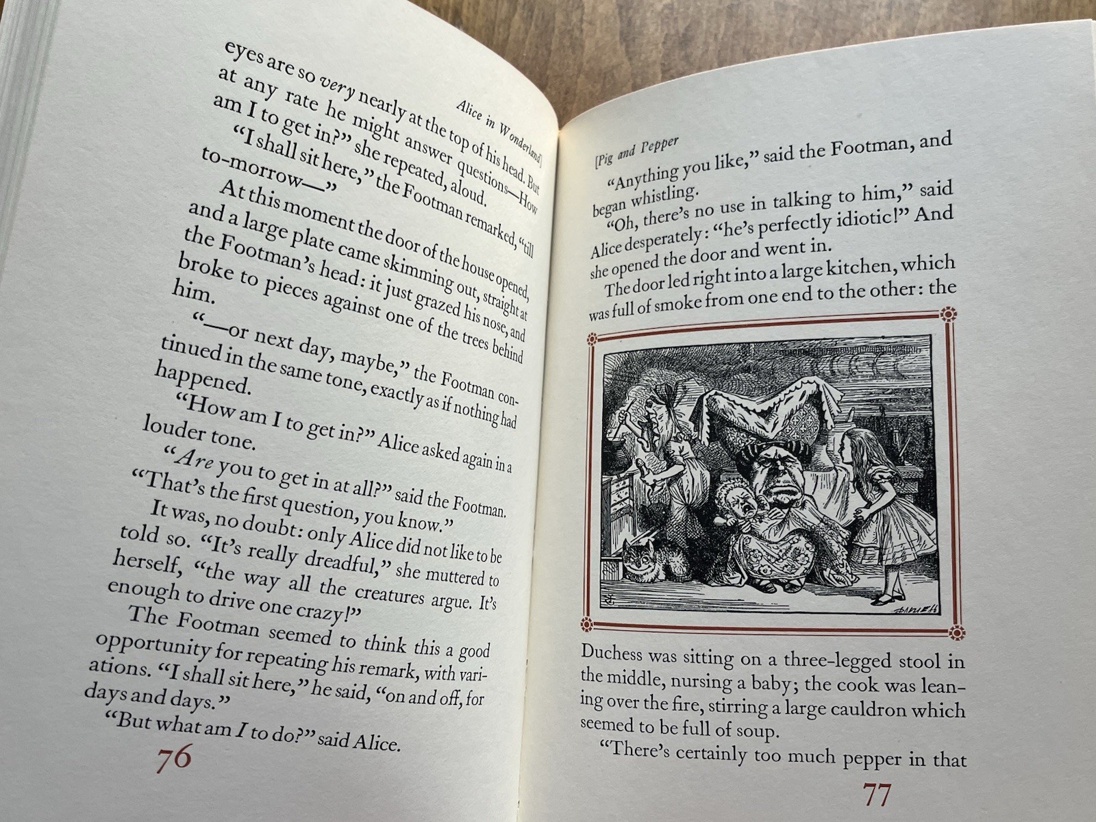 Vintage ALICE’S ADVENTURES ALICE IN WONDERLAND Heritage Press 1969 VG w/Slipcase