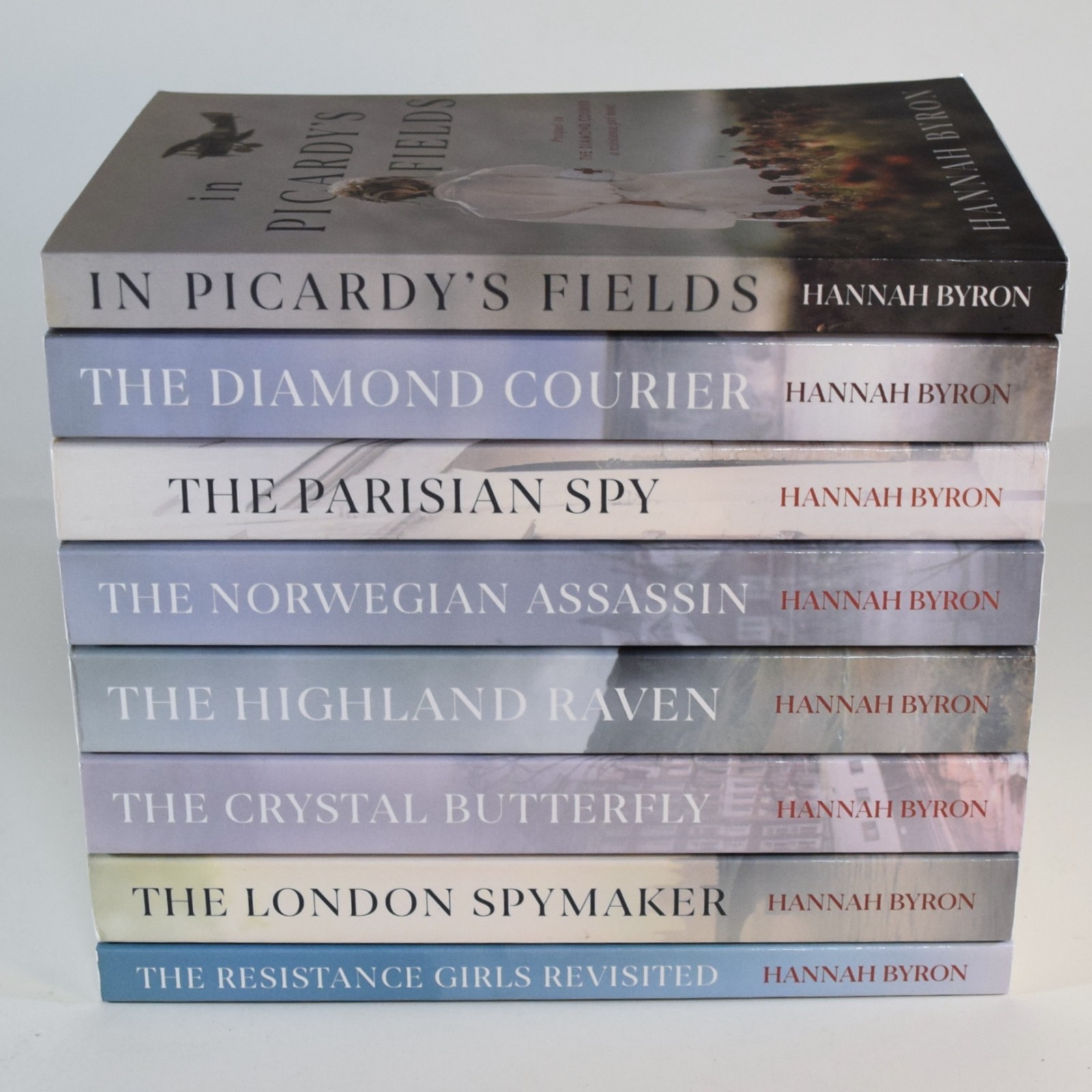 Resistance Girl Novel Set by Hannah Byron – 1-8 in Series – WW2 Era