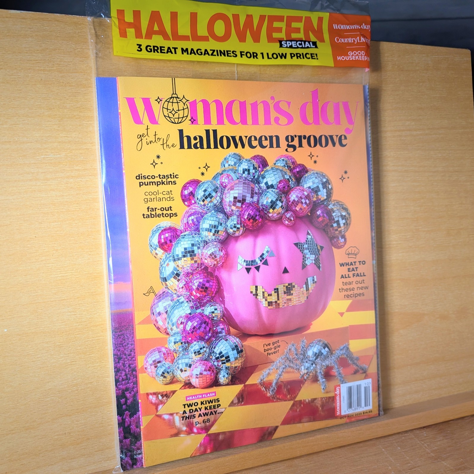 Woman’s Day Magazine Oct-Nov 2025 Halloween Special 3-Mag Bundle NEW & SEALED