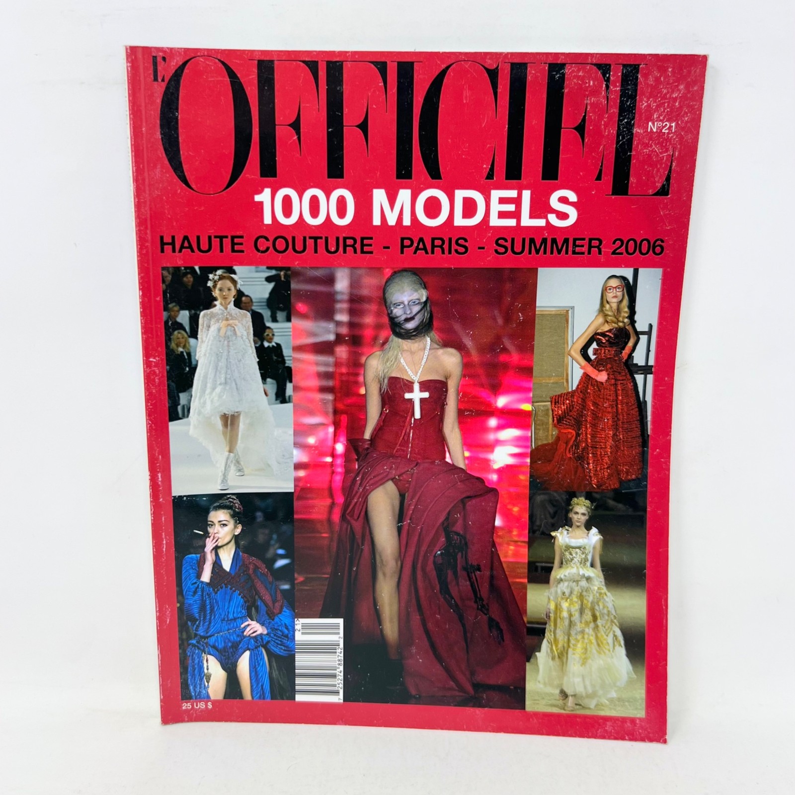 L’Officiel Magazine No.21 100 Models Haute Couture Pairs Summer 2006