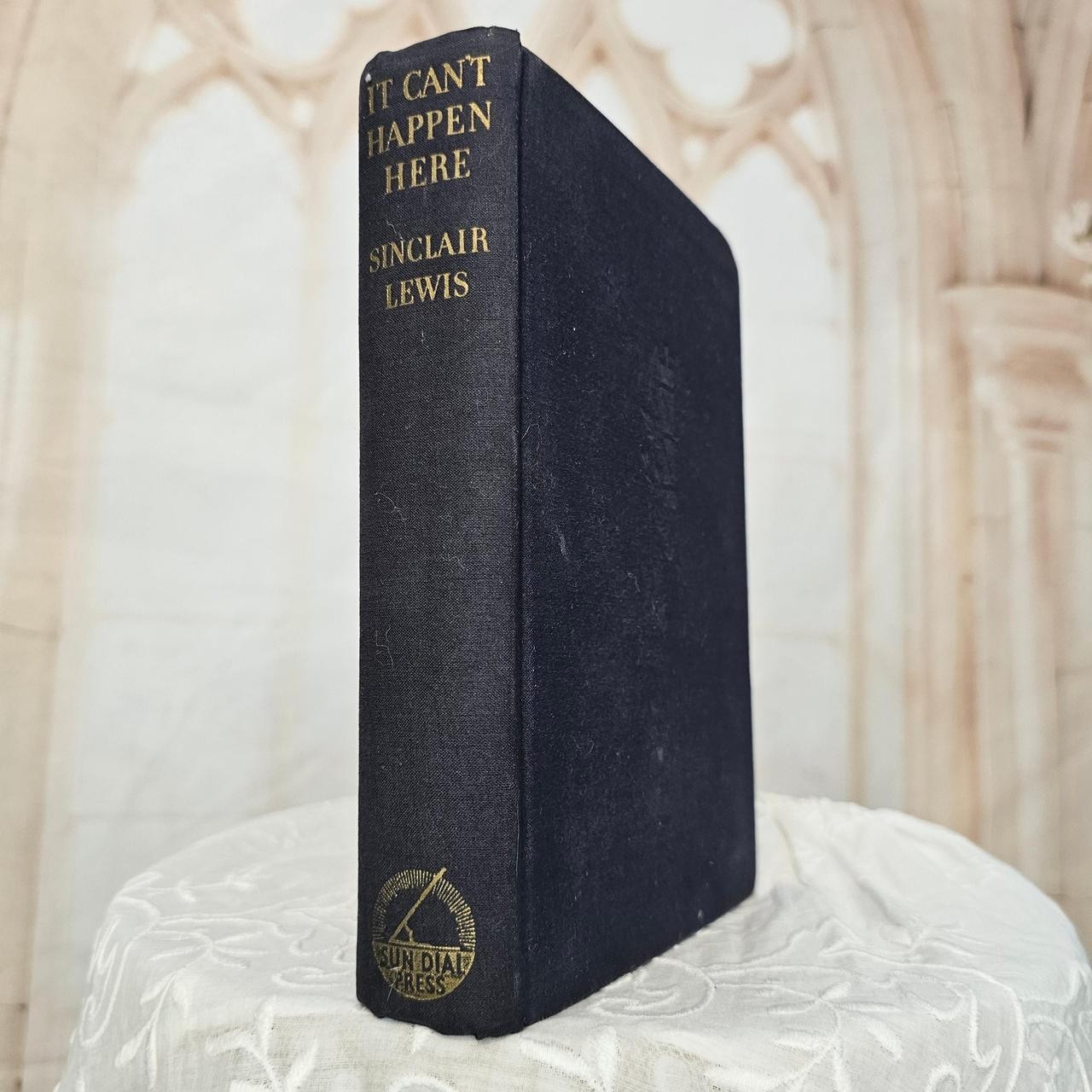 It Can’t Happen Here Sinclair Lewis 1935 Antiquarian Book Blue Novel Dystopian