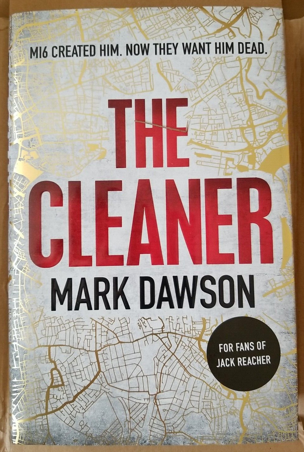 The Cleaner by Mark Dawson 1st Edition, Signed by Author Excellent/Unread cond.