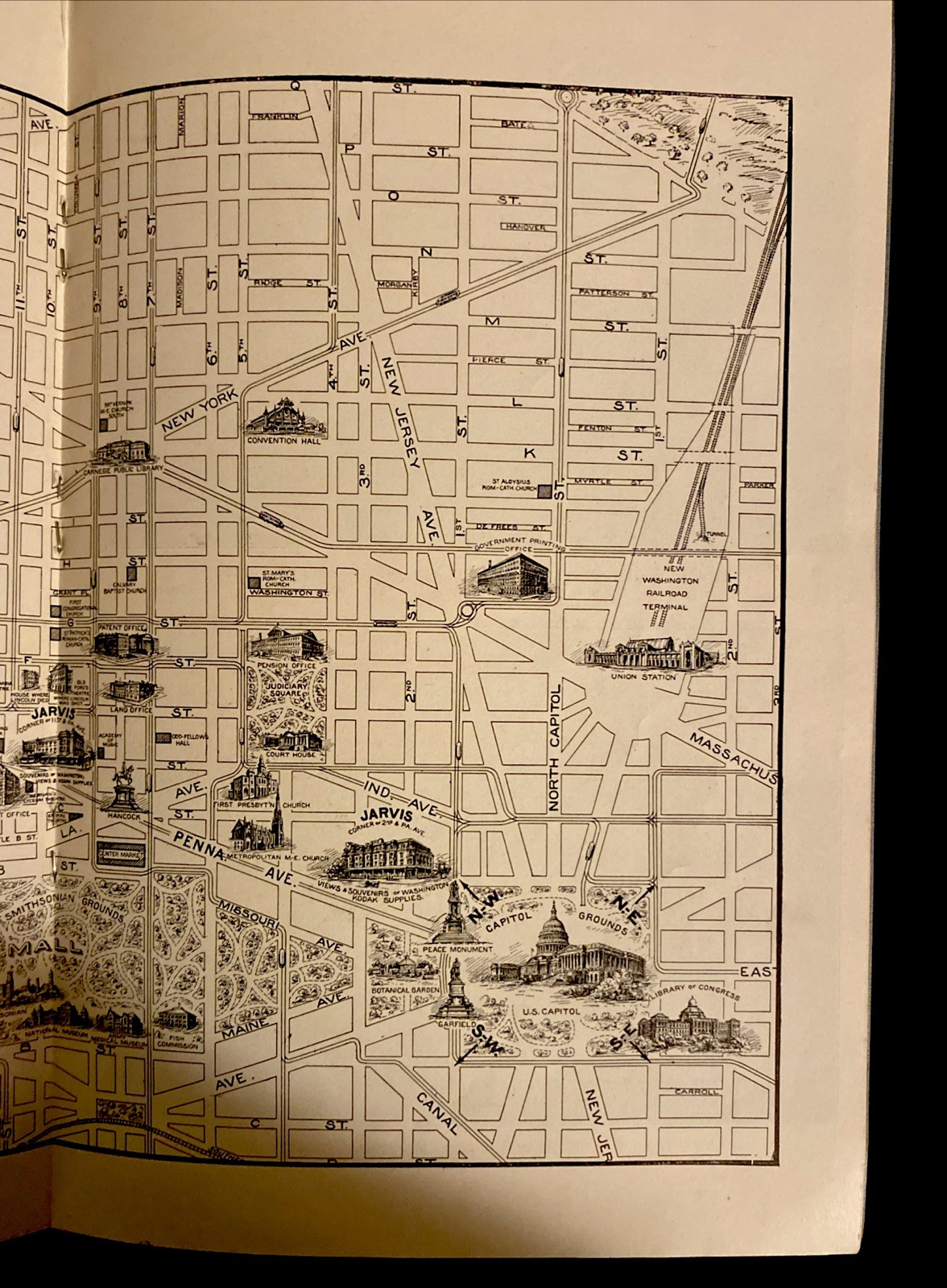 Original 1907 The Washington Monument Illustrated Guide And History 48 Pages