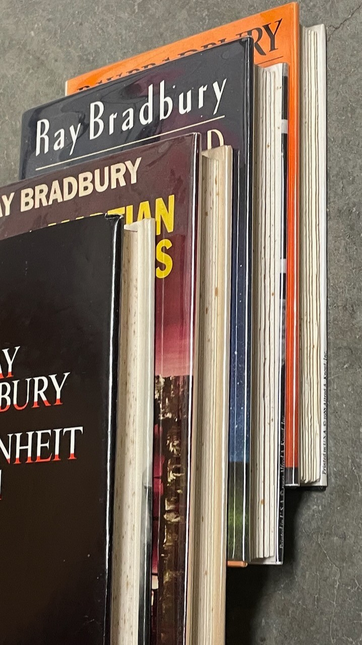Ray Bradbury / lot of 8 hardcover First & early Editions