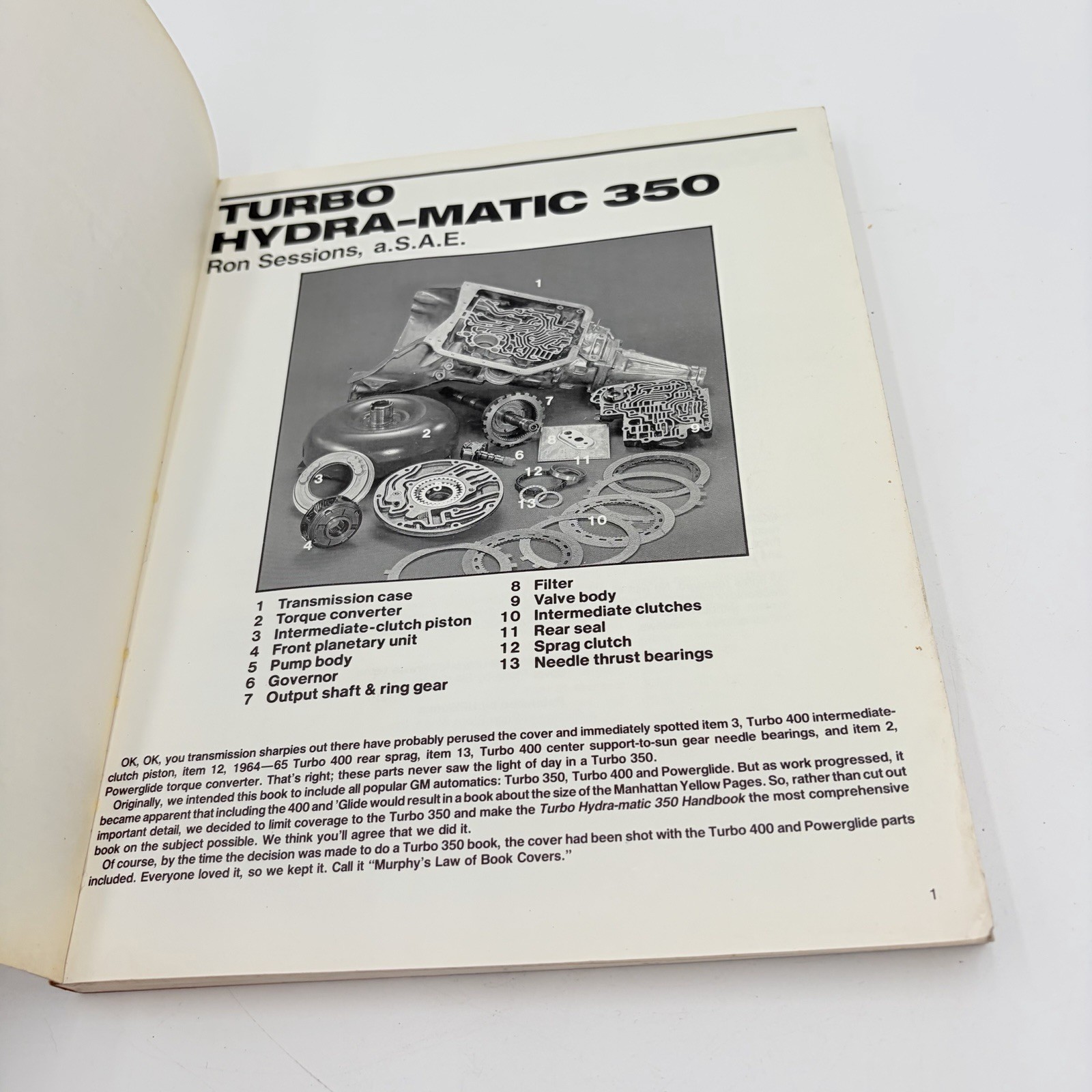 Turbo Hydra-Matic 350 Handbook – Paperback, by Sessions Ron – Good
