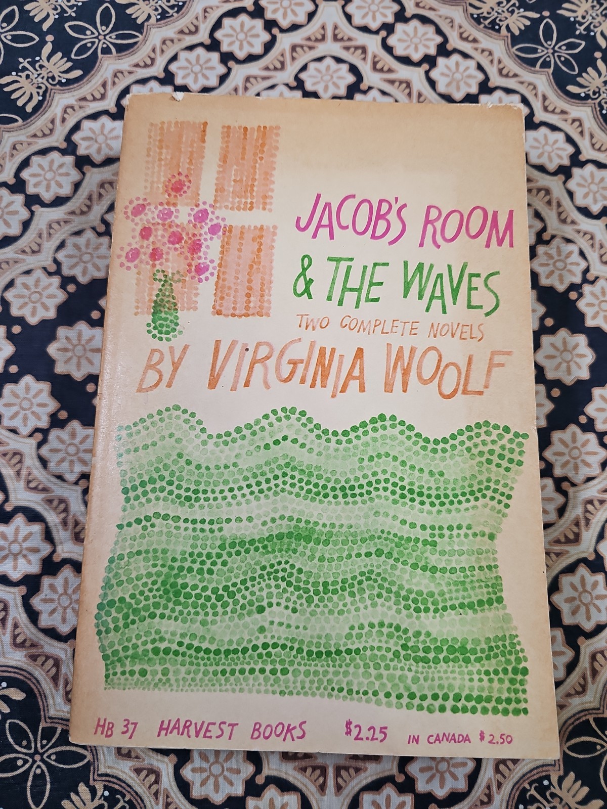 Jacob’s Room & The Waves VIRGINIA WOOLF Two Complete Novels PB BOOK Harvest HB37