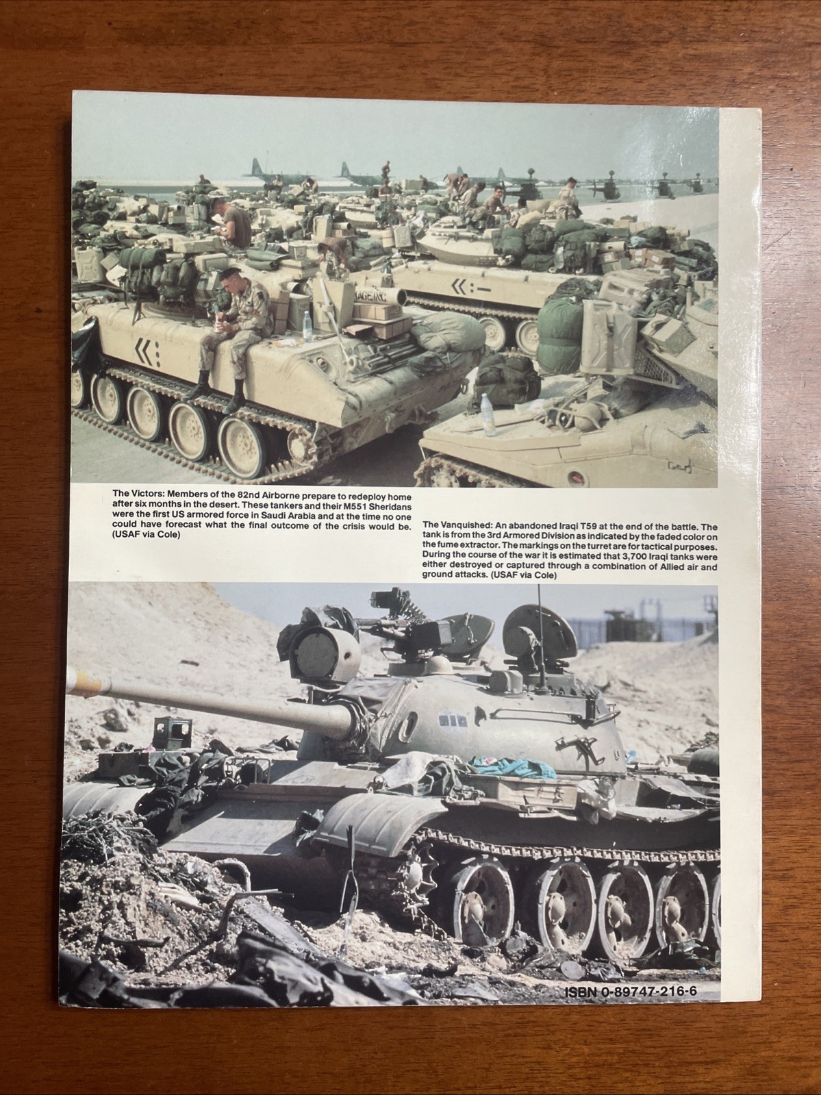 Ground War Desert Storm – Squadron/Signal Publications #6122, 1991, 64 Pages